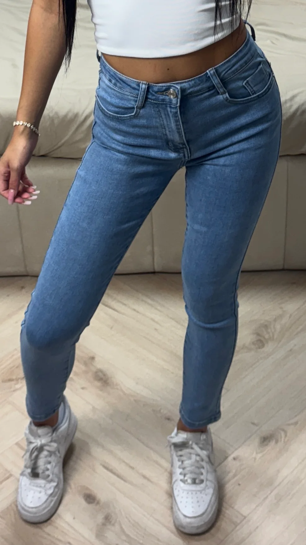 2025 Premium Quality Stretch Clean Jeans 77923