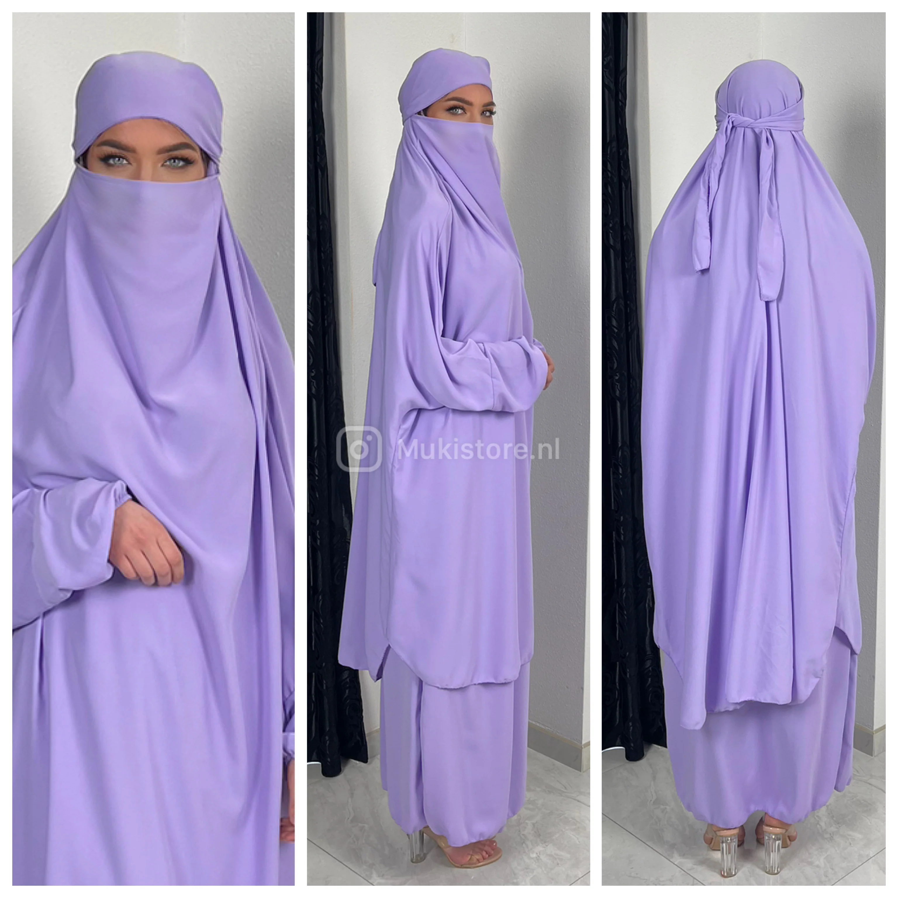 2pcs Khimar Skirt Set - Image 19