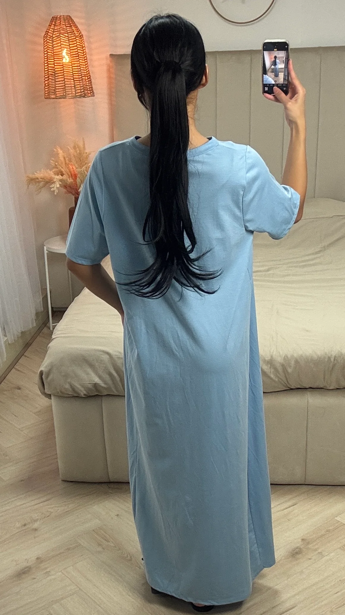 Abaya met Korte Mouwen – Viscoseblend - Image 14