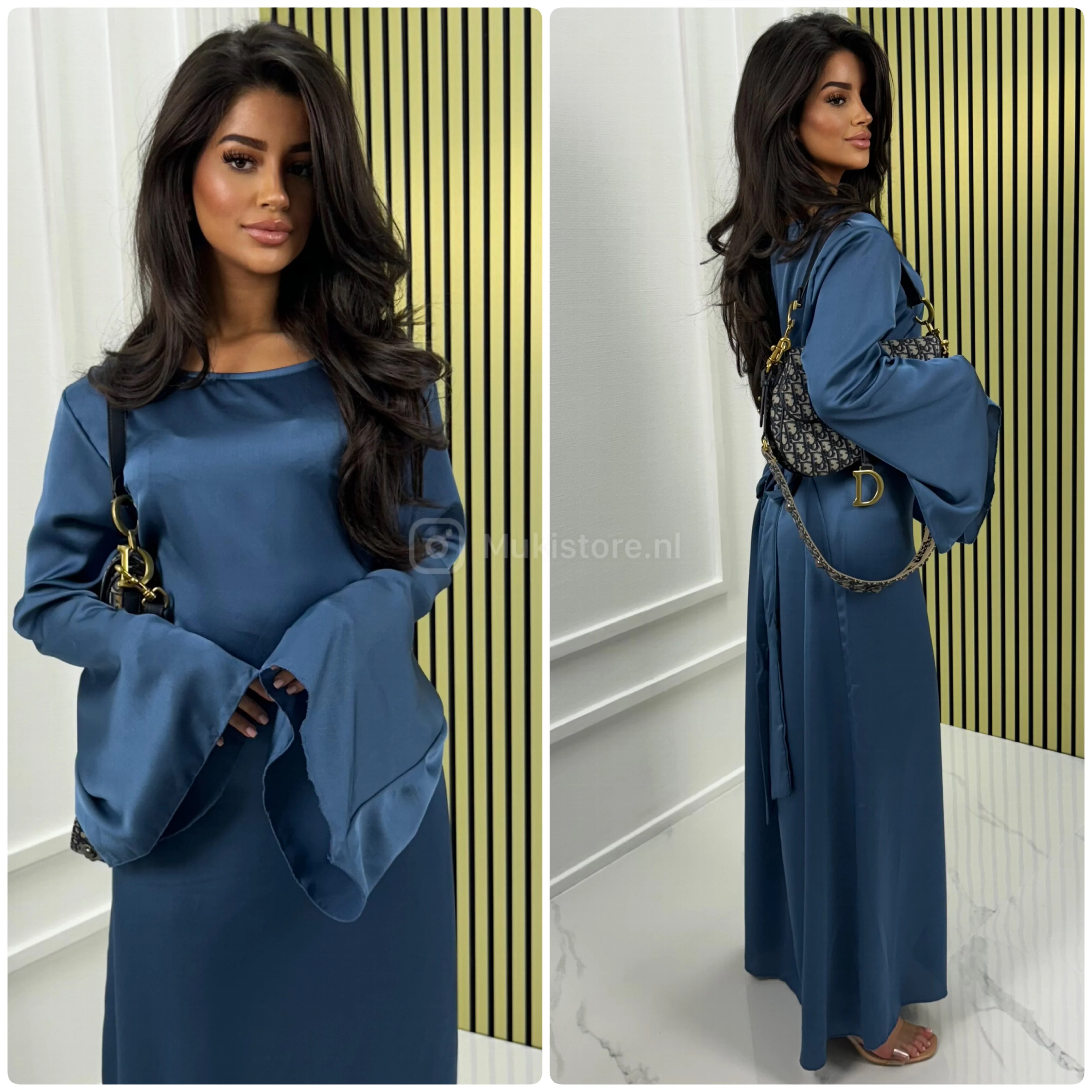 Basic Satin Dress Tie Belt - Image 15