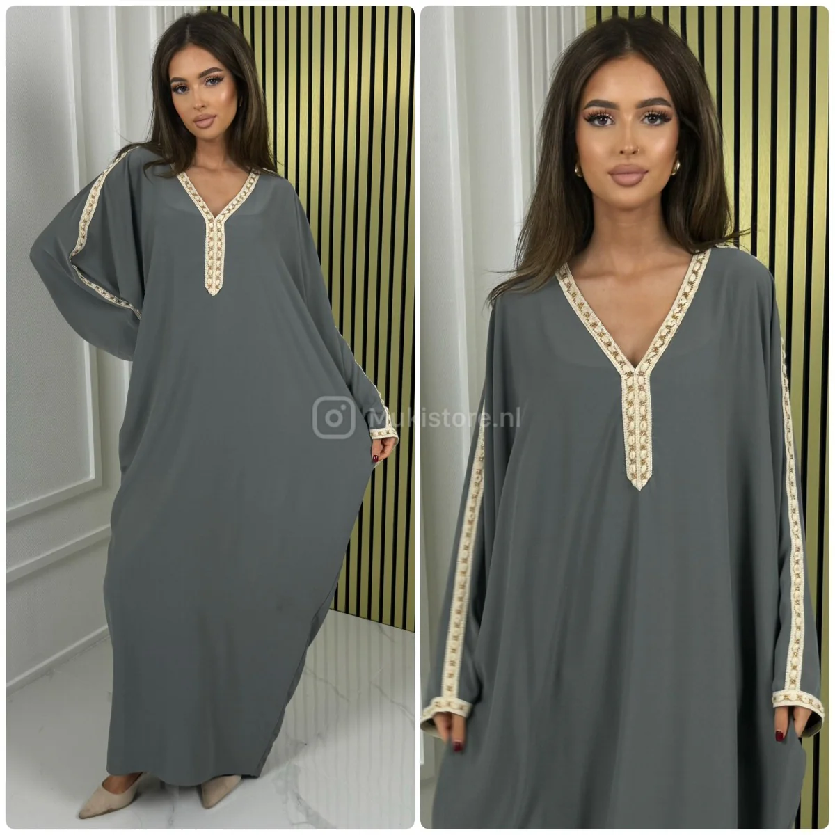 Beautiful Embroidered Bestseller Abaya - Image 5