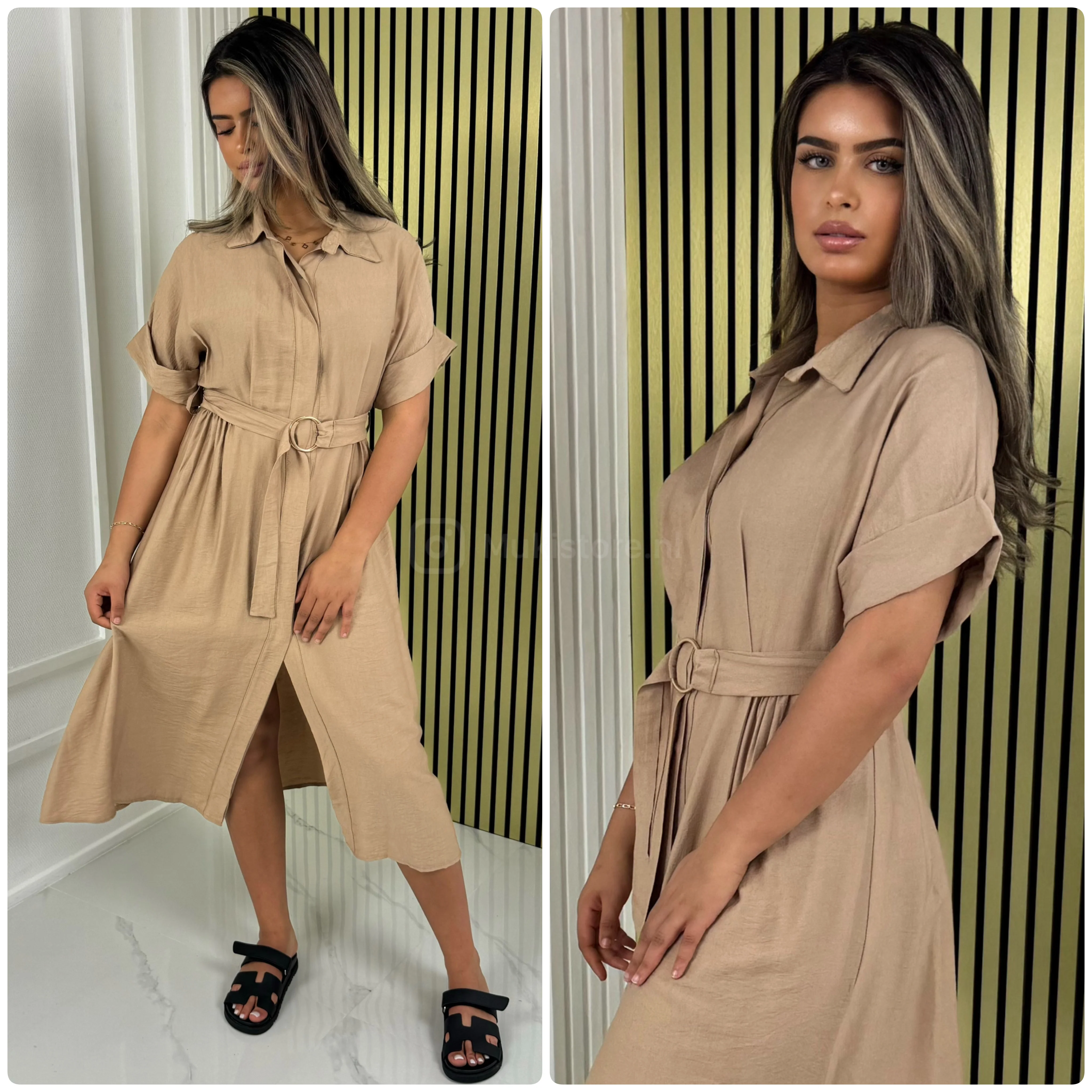 Blouse Dress Ring Tie Belt Detail - Image 14