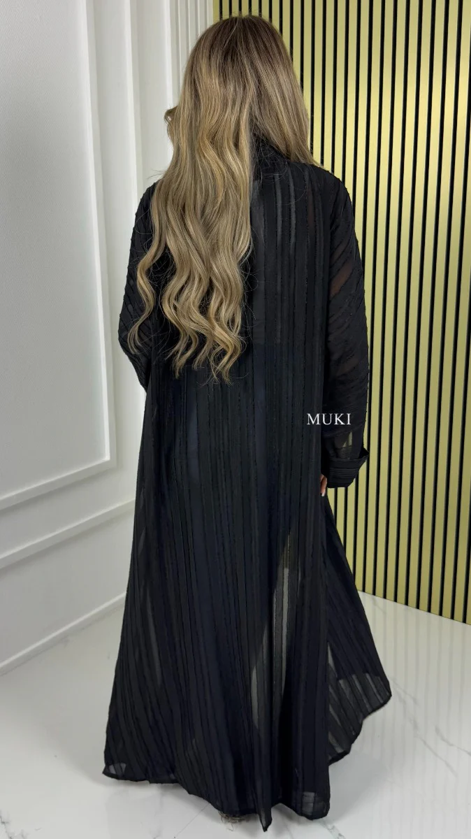 BY FARAH Premium Kimono Stripe Detail - Image 5