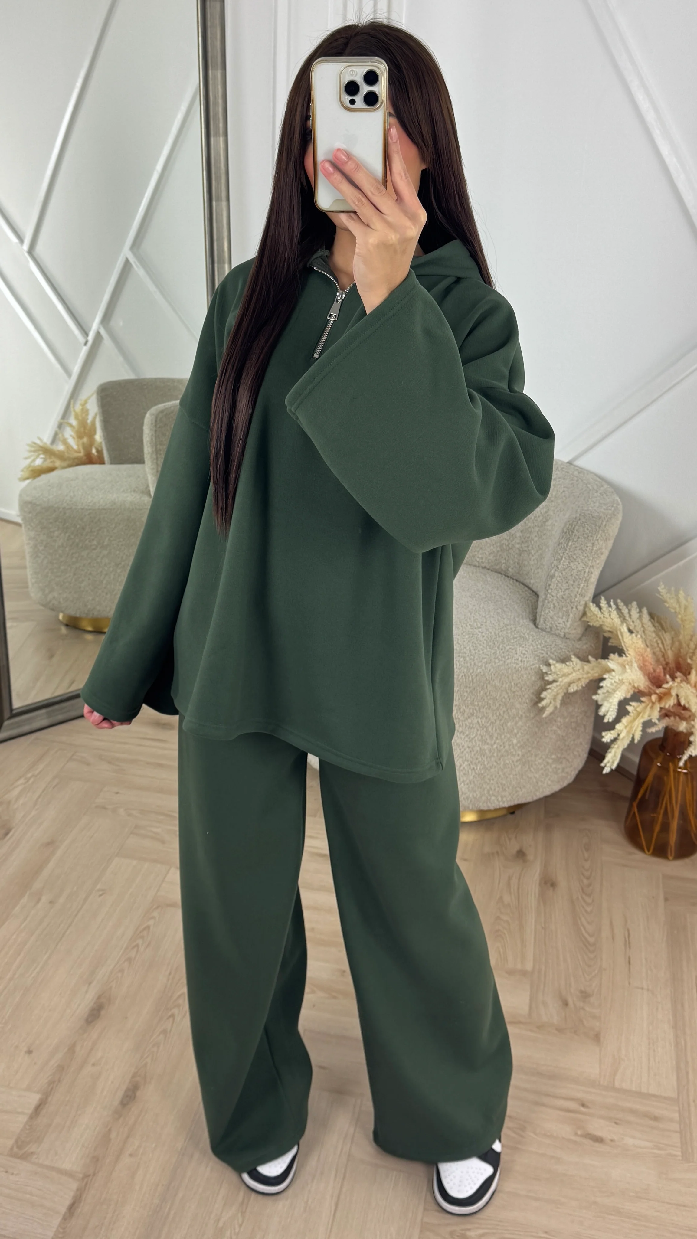 Comfy Fleece Two-Piece Set met Capuchon - Image 2