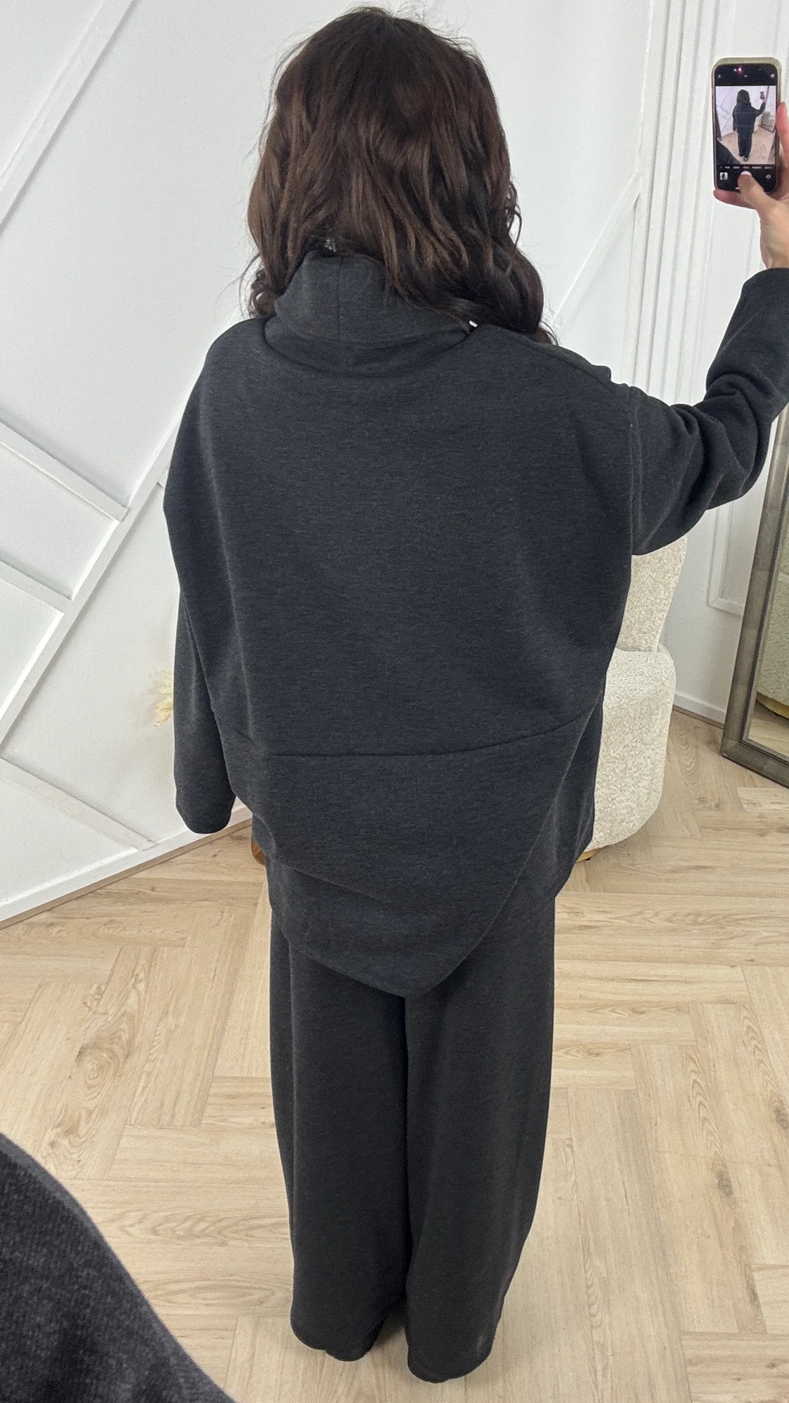 Comfy Fleece Two-Piece Set met Hoge Kraag - Image 5