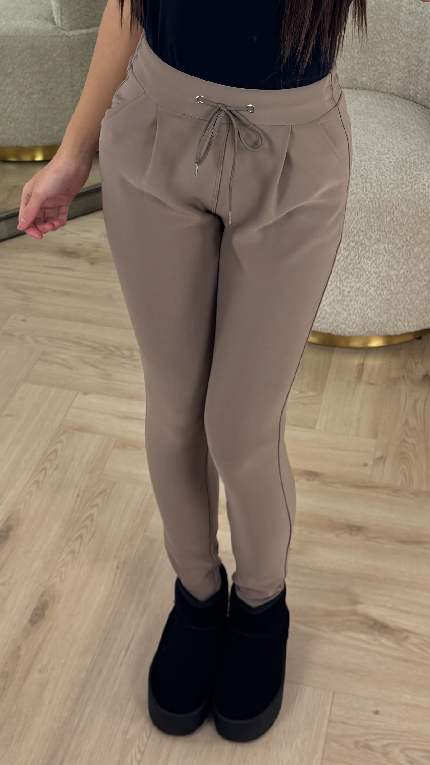Comfy Stretch Broek met Koordsluiting 371 - Image 3