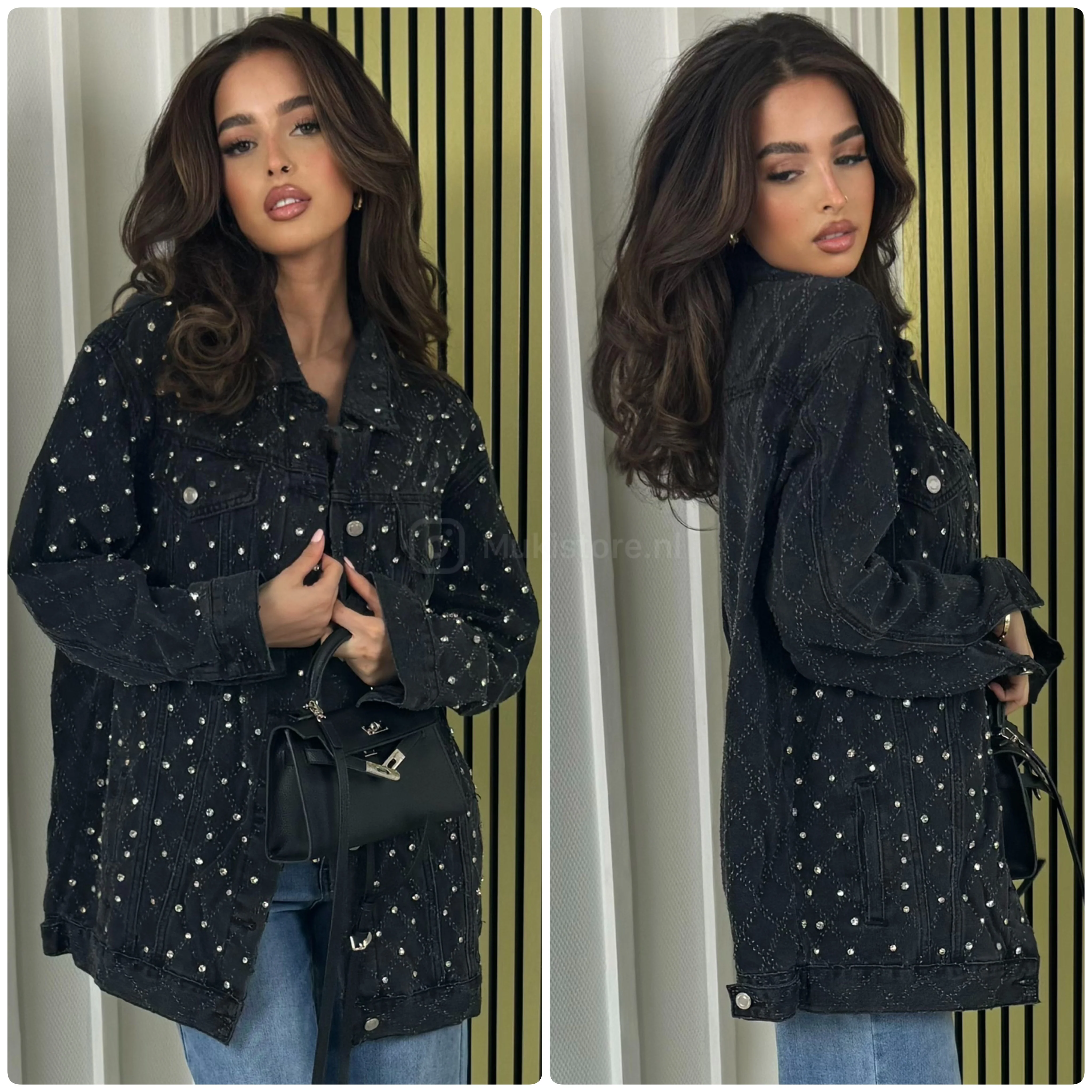 Diamond Denim Chester Jacket - Image 3