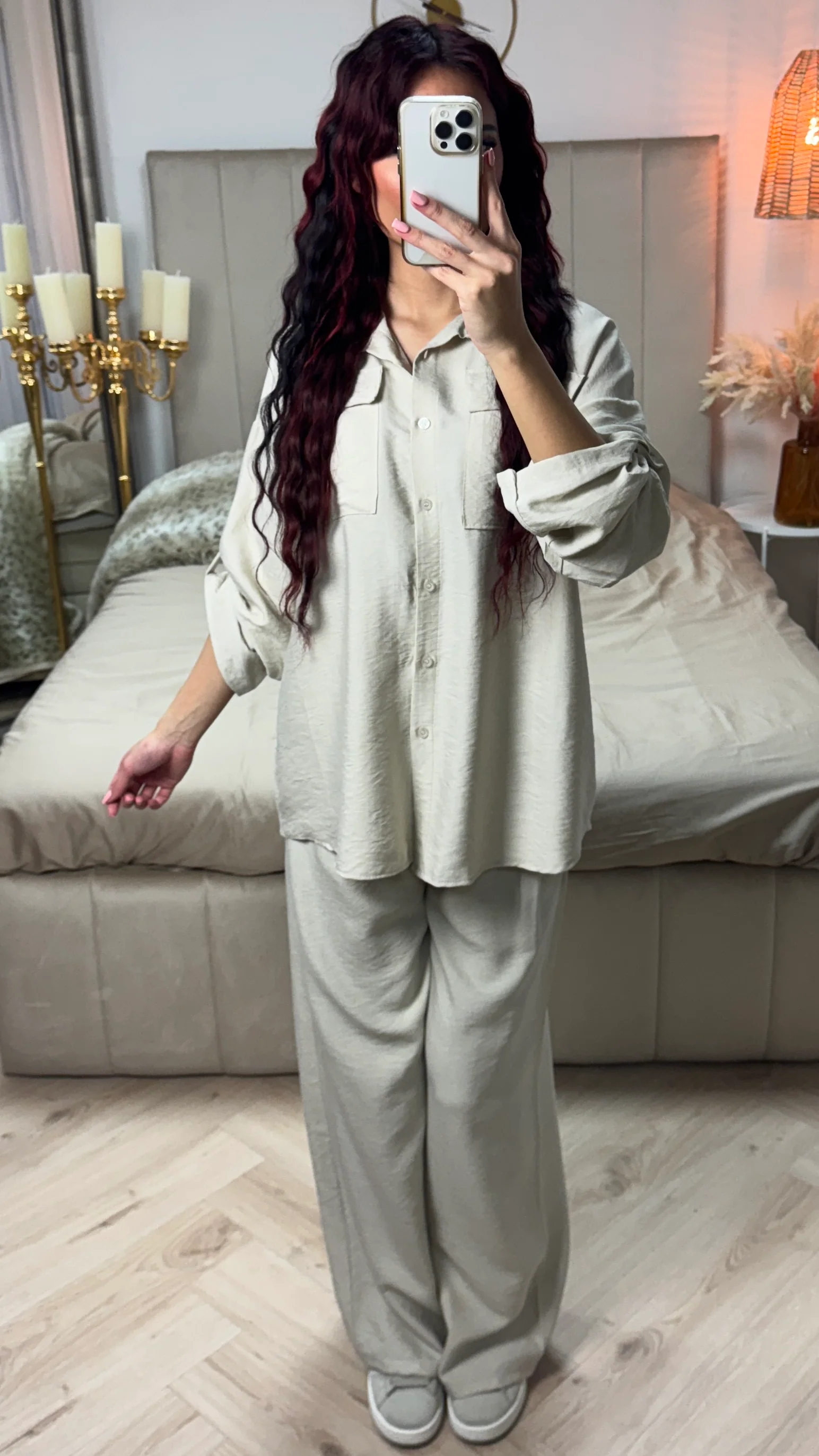 Essential Blouse Set Pocket Detail - Image 16