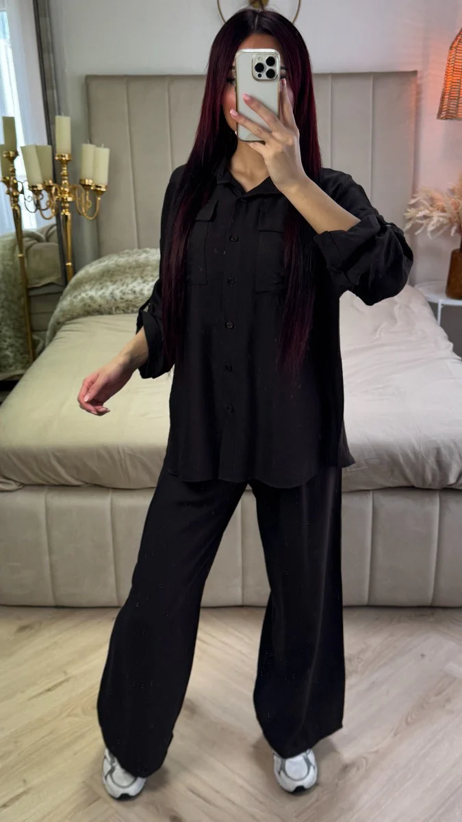 Essential Blouse Set Pocket Detail - Image 5