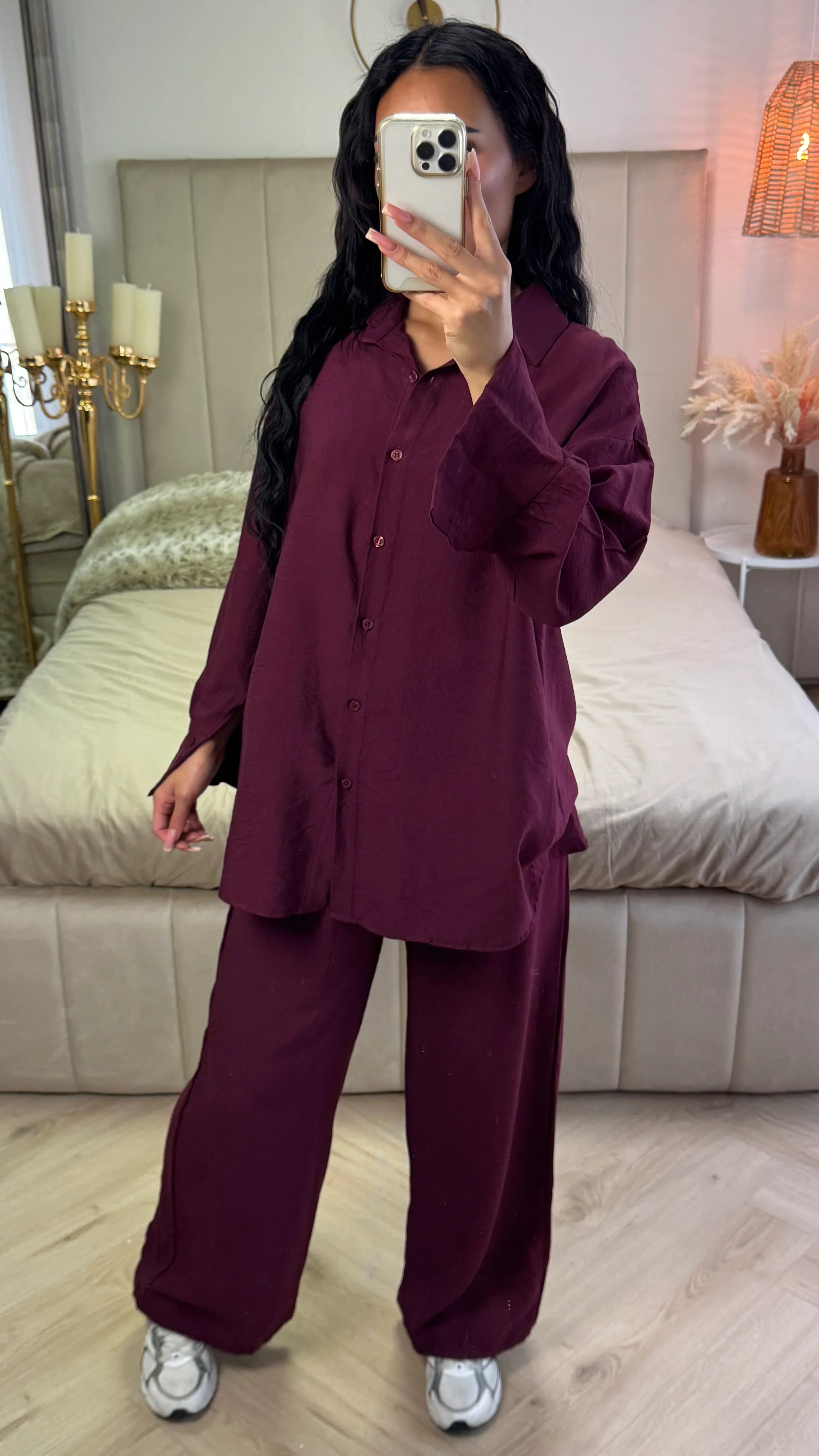 Essential Viscose Blouse Oversized Set - Image 2