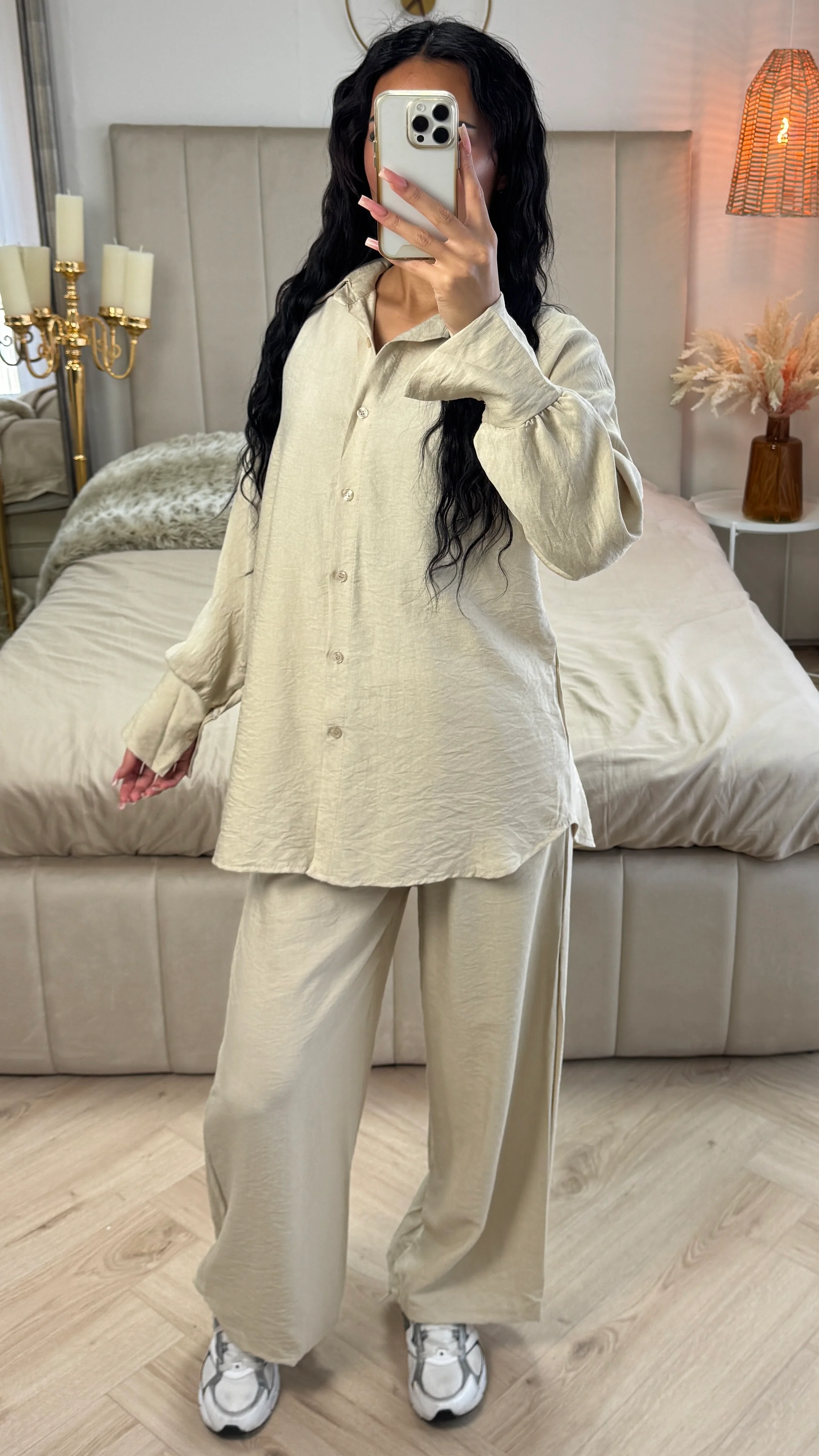 Essential Viscose Blouse Oversized Set - Image 5
