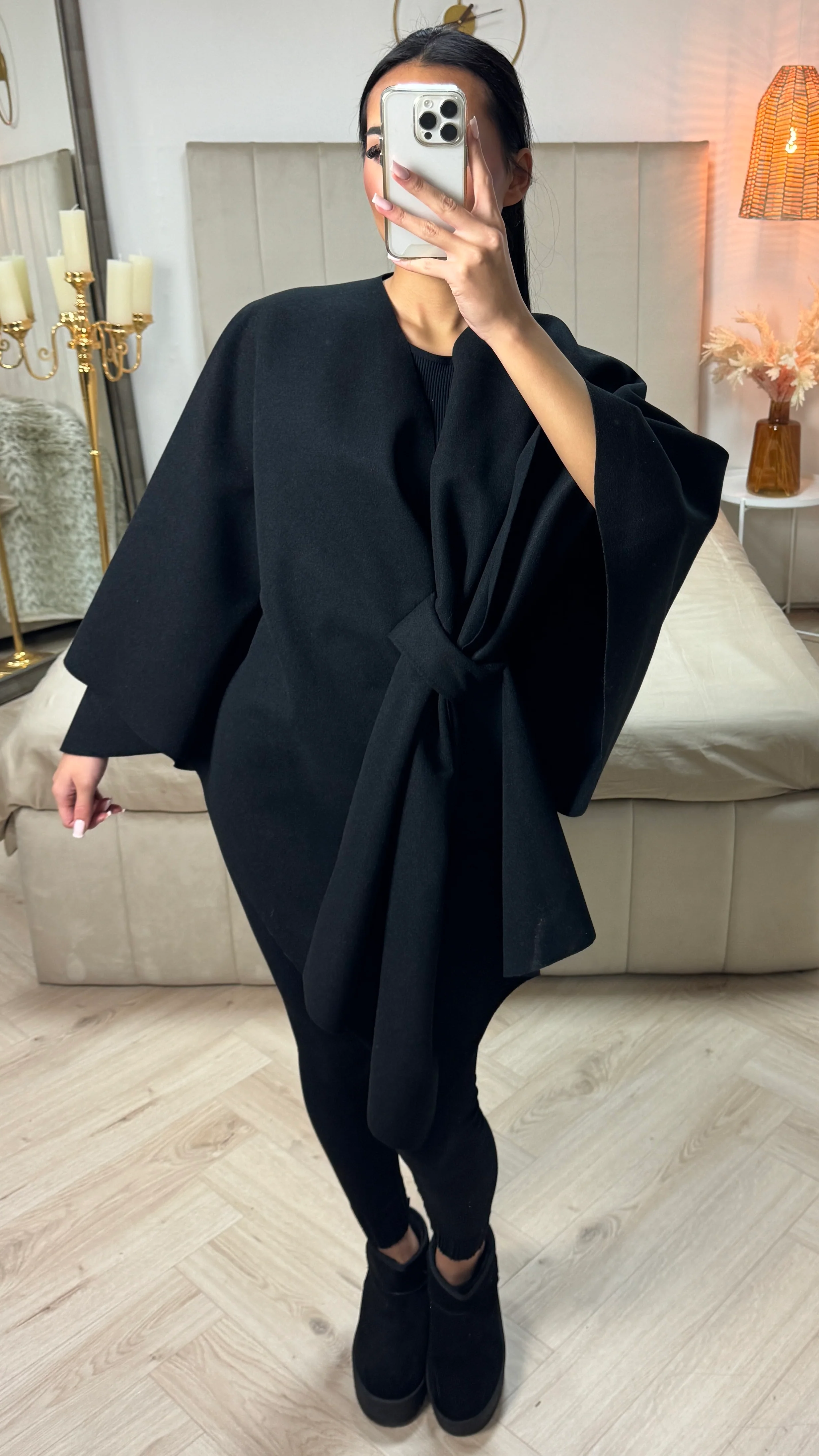 Essential Wrap Poncho Oversized - Image 14