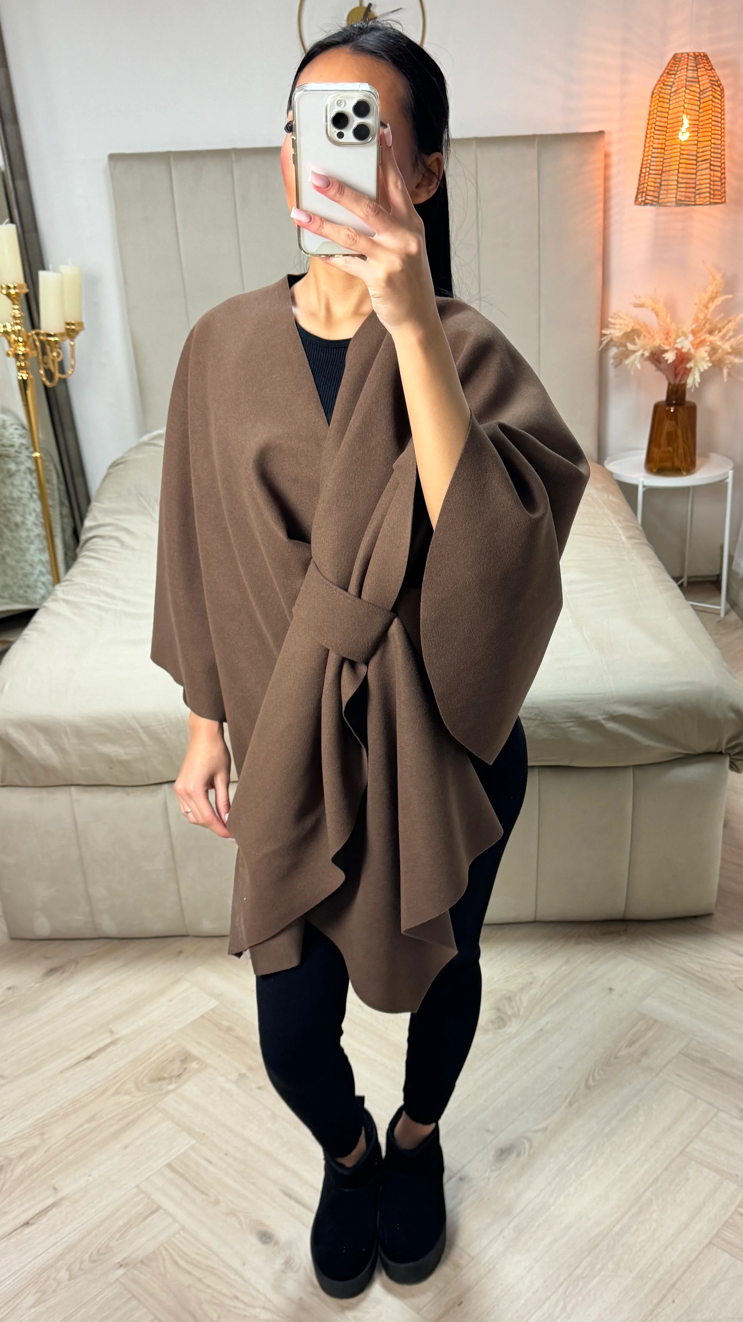 Essential Wrap Poncho Oversized - Image 16