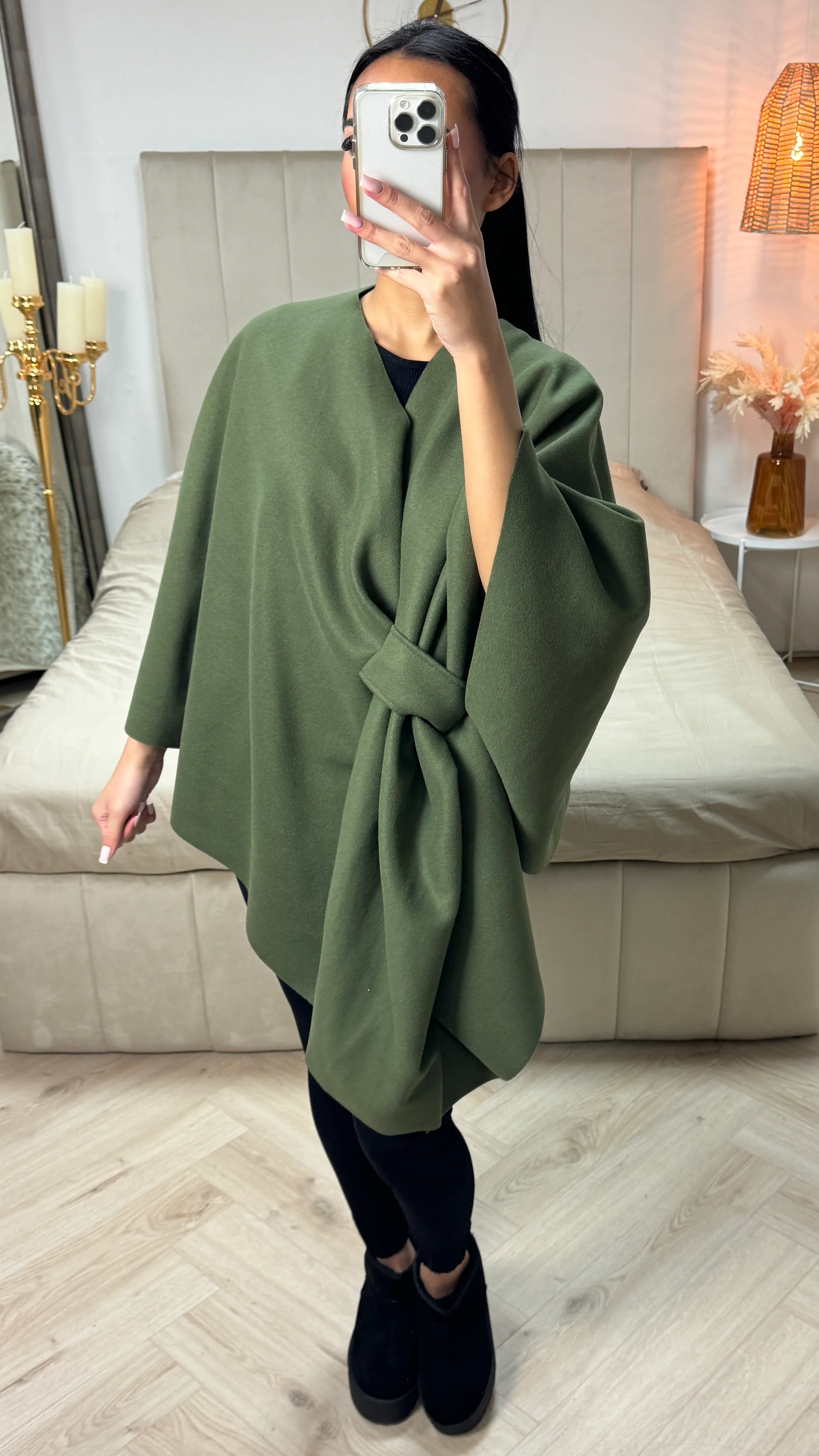 Essential Wrap Poncho Oversized - Image 17