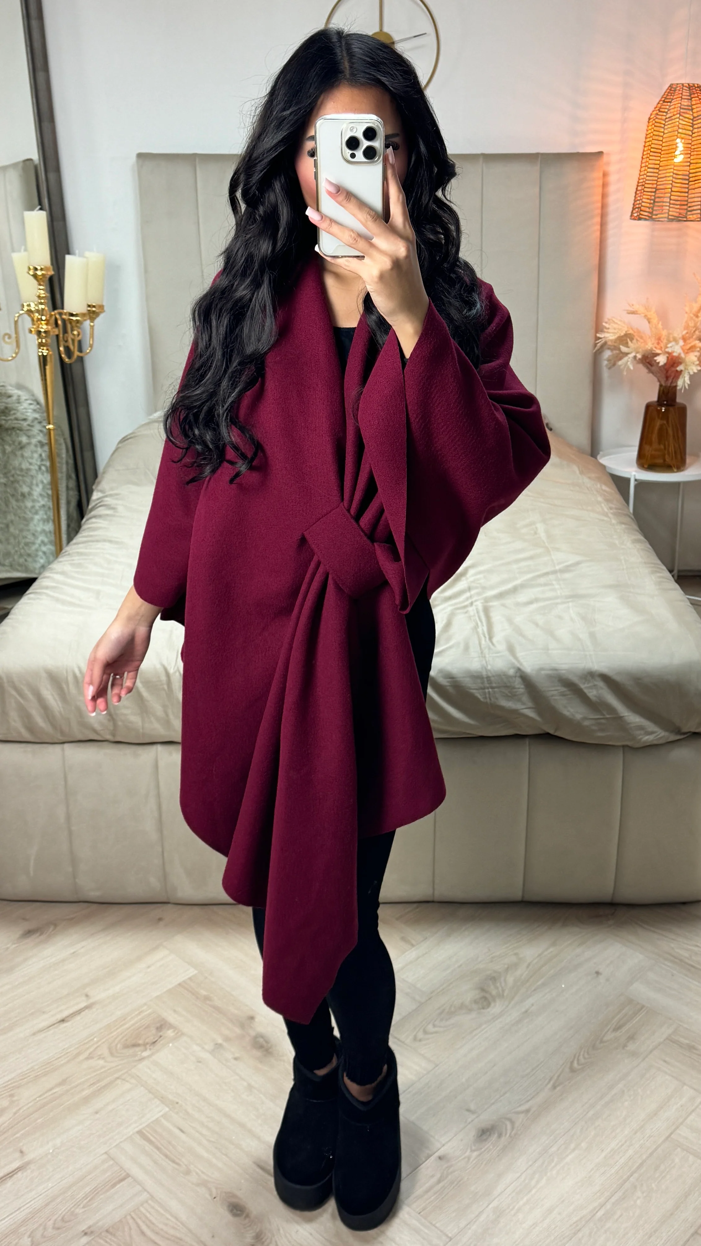 Essential Wrap Poncho Oversized - Image 18