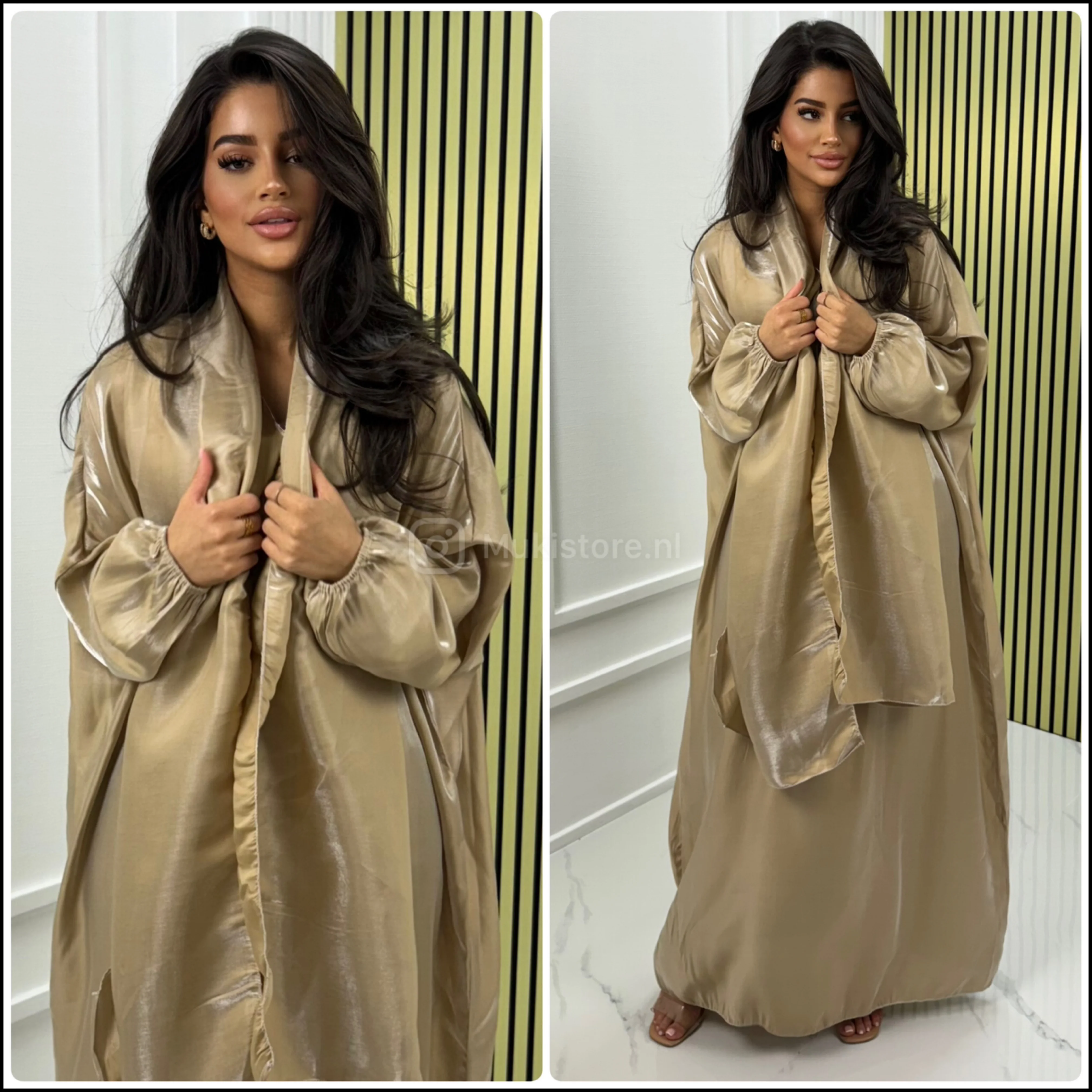 Glamorous Headscarf Abaya Dress - Image 12