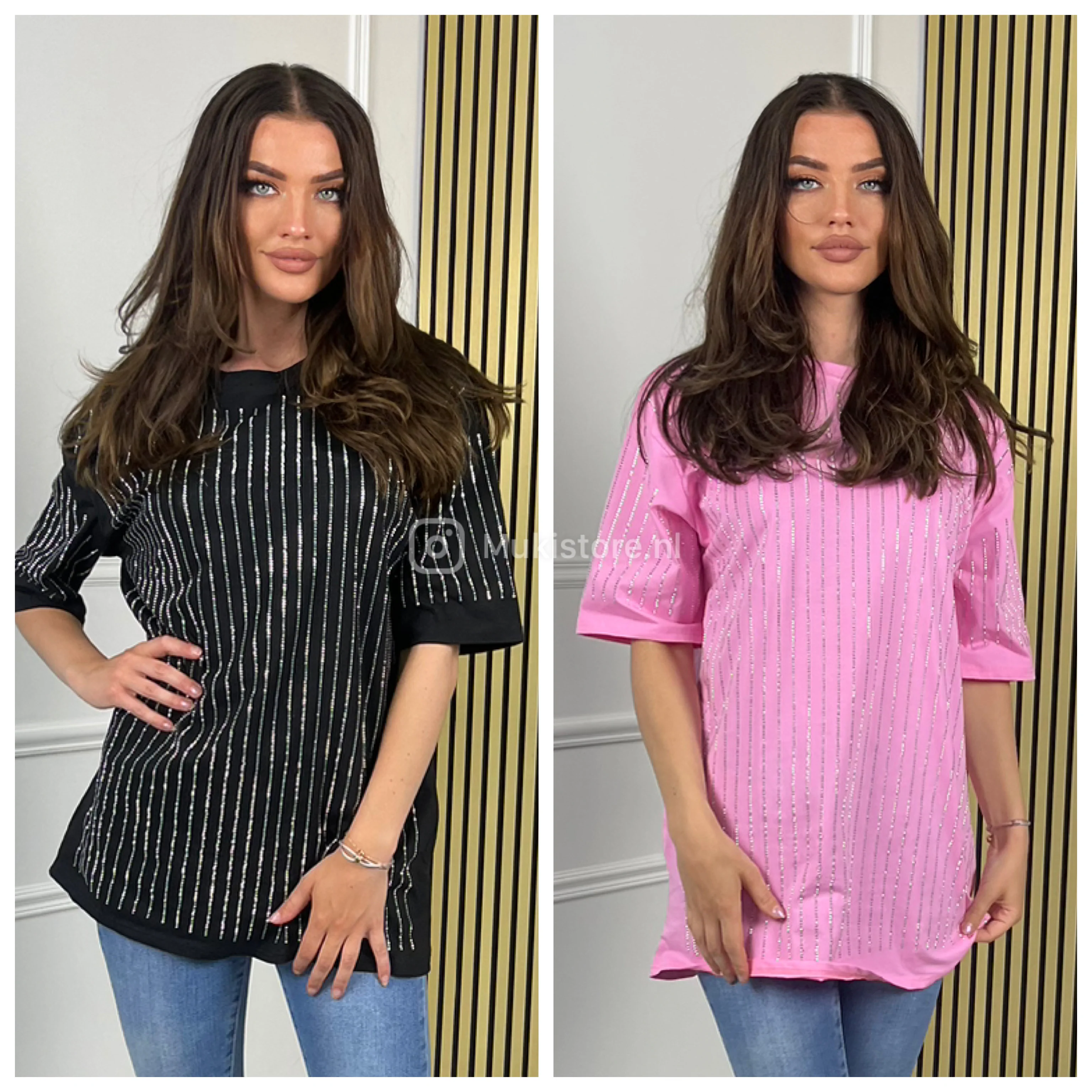 Glitter T-shirt Oversized - Image 5