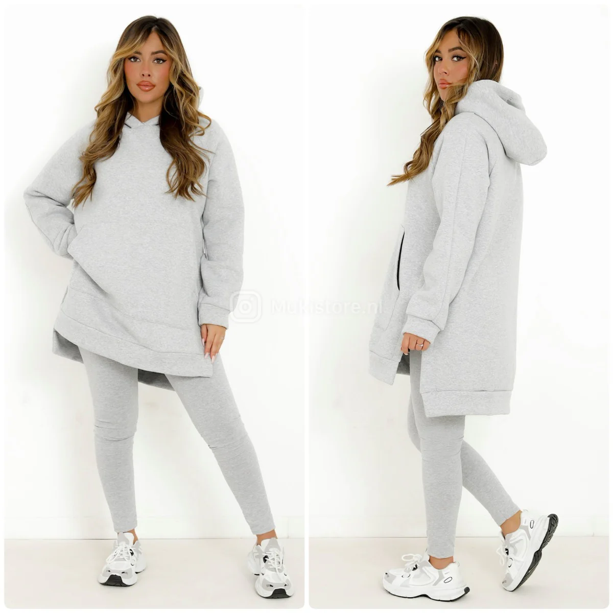 Hoodie + Legging Set Side Splits - Image 5
