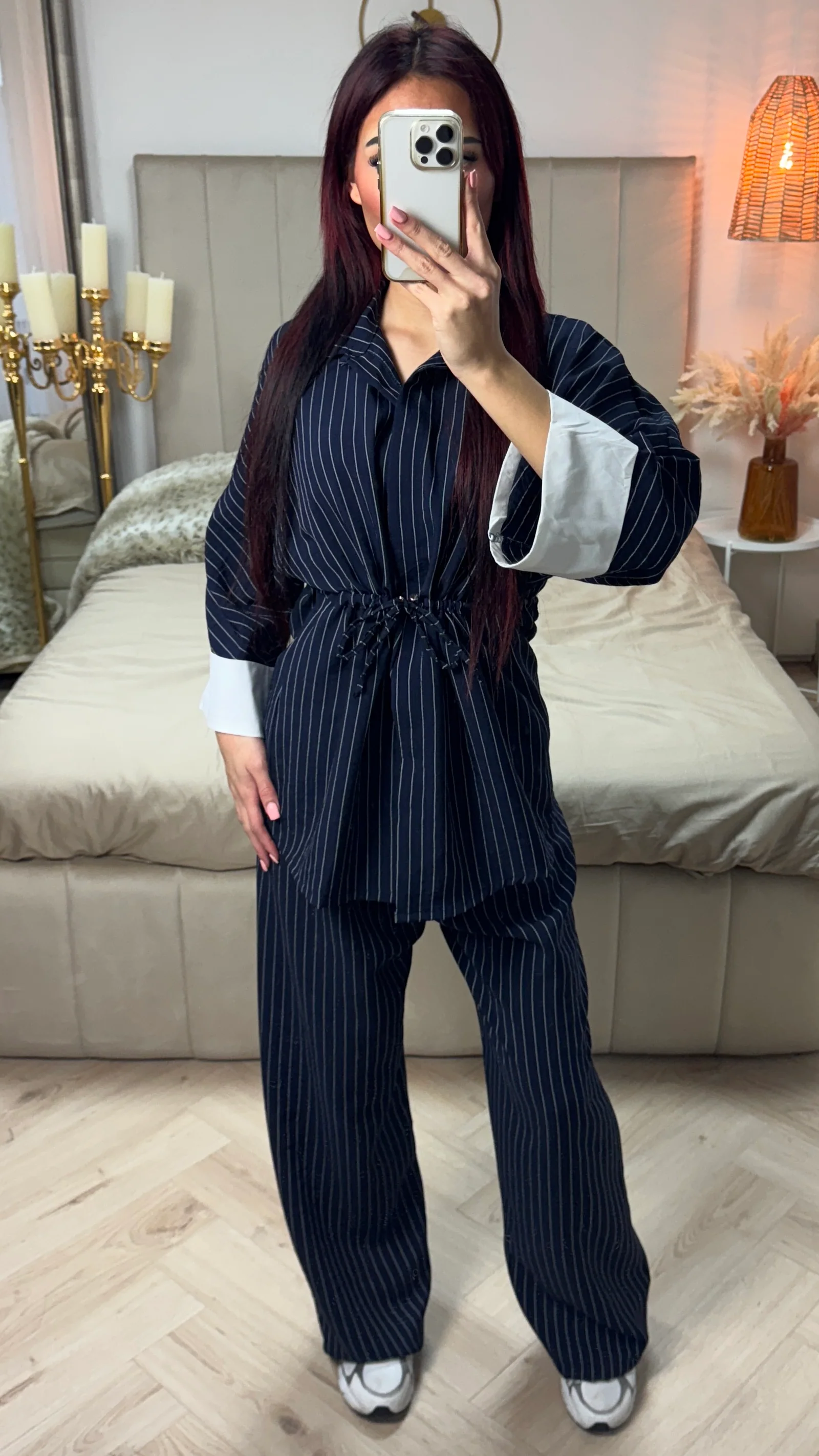 Integrated Waist Detail Stripes Set - Image 6