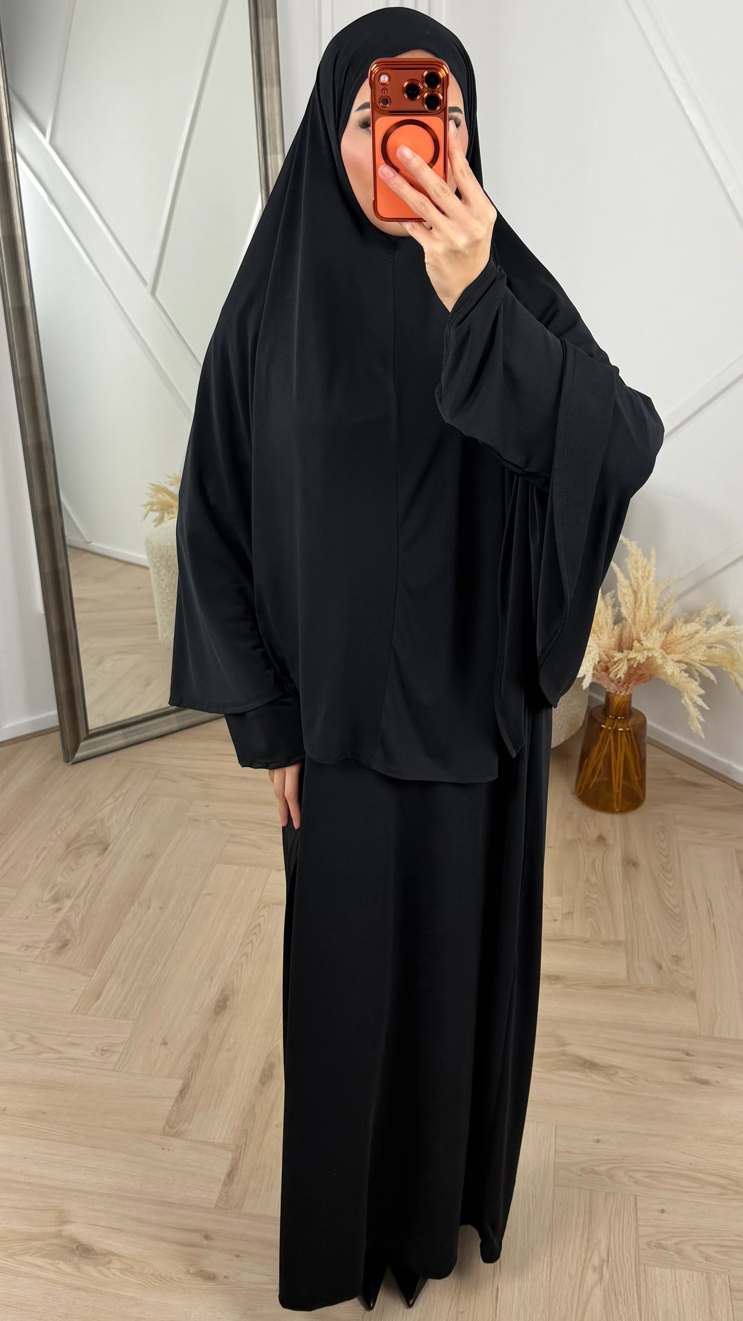 Jersey Khimar Abaya Set – 2 Delig - Image 10