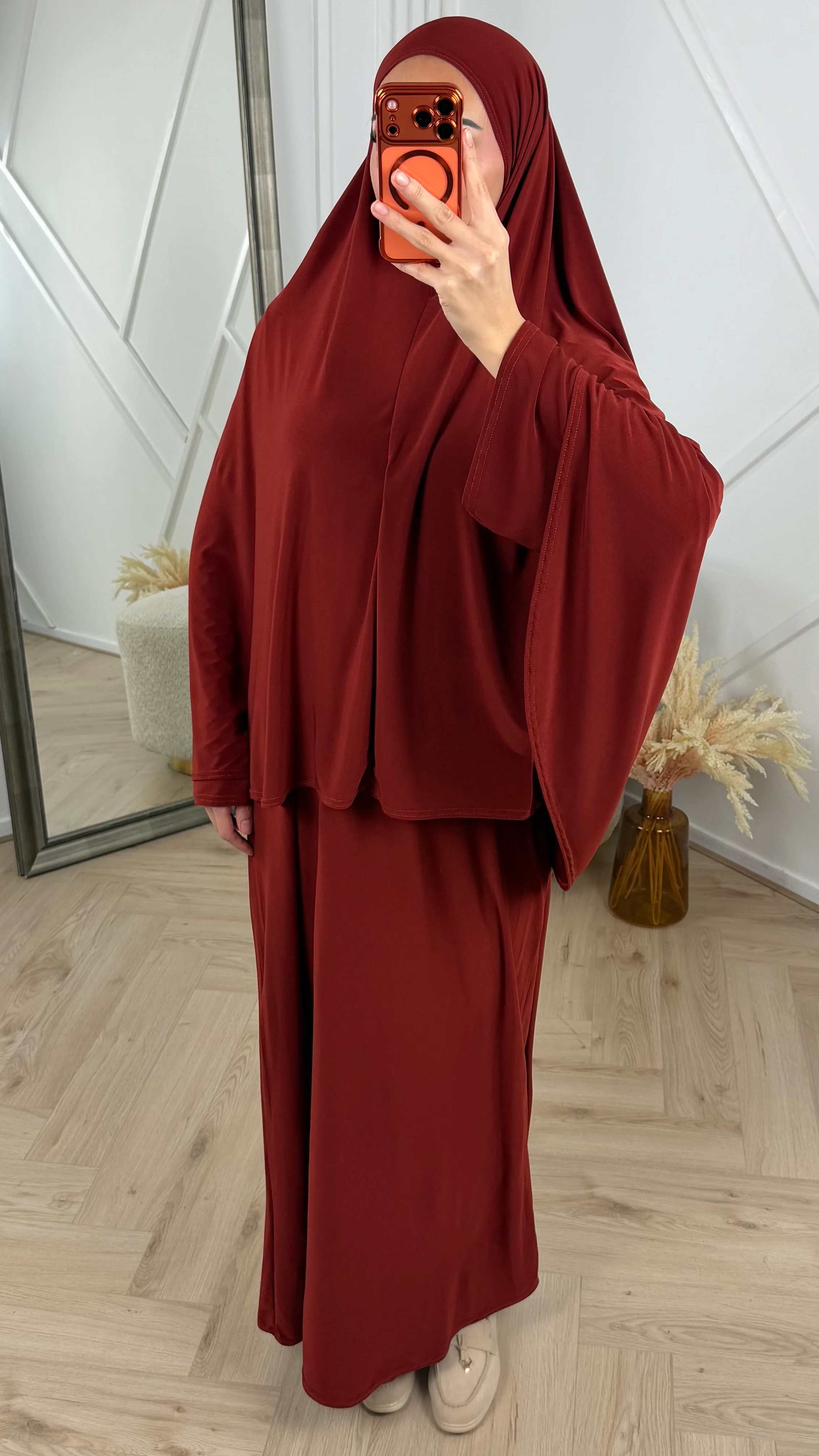 Jersey Khimar Abaya Set – 2 Delig - Image 16