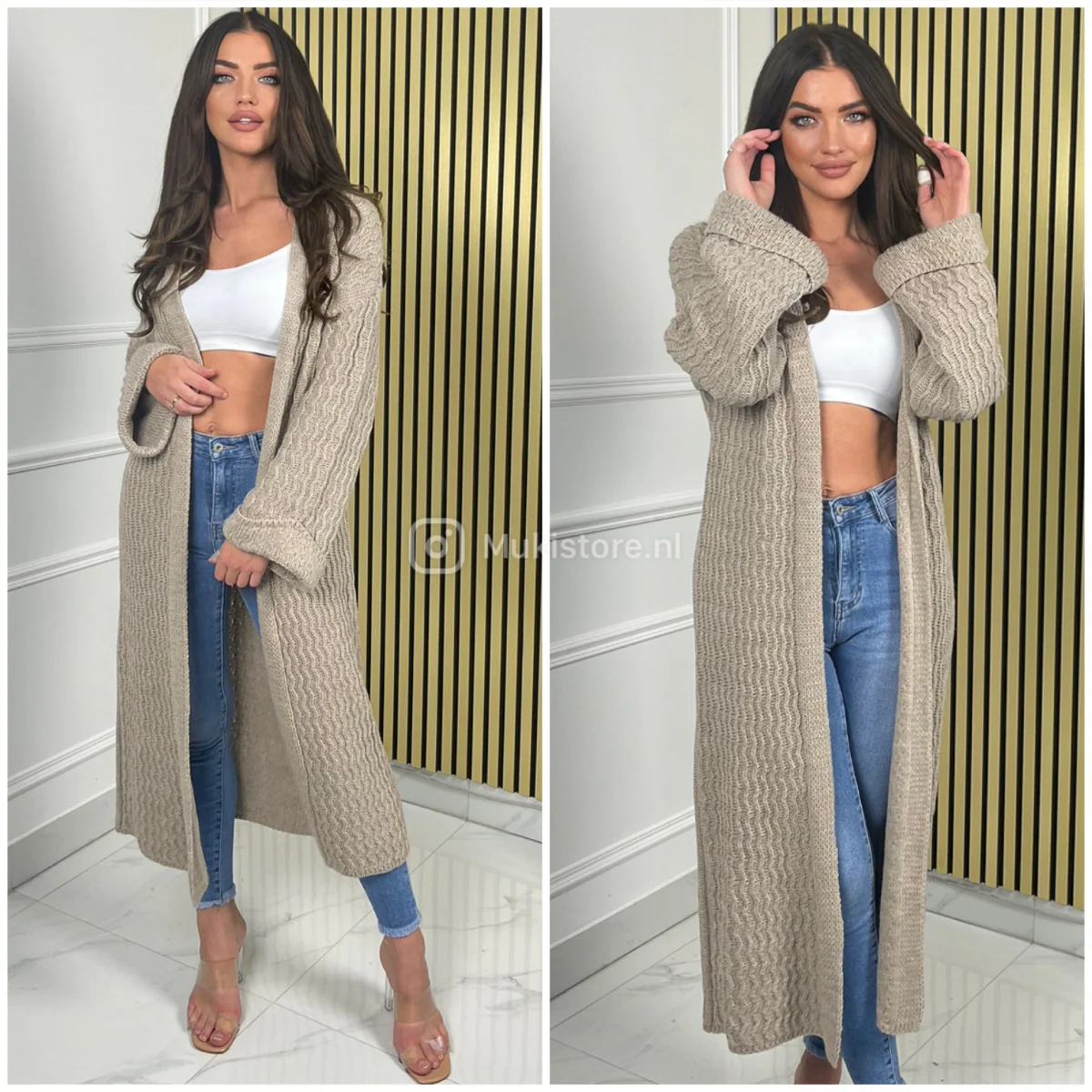 Knitwear Cardigan Cable 2023 - Image 3