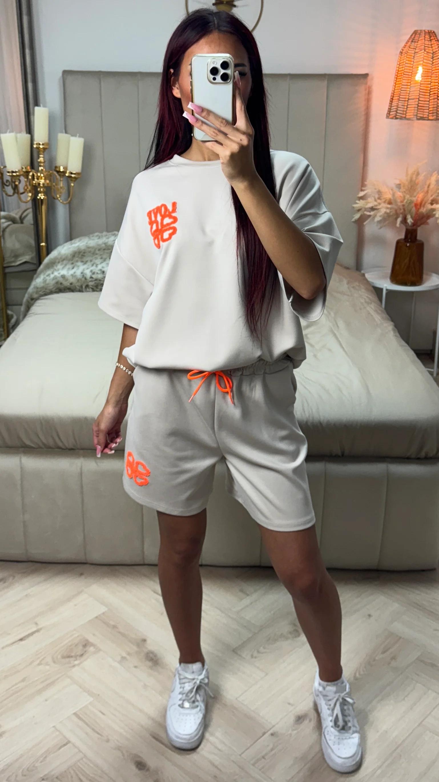Love Soft Material Tee+Shorts Set - Image 9