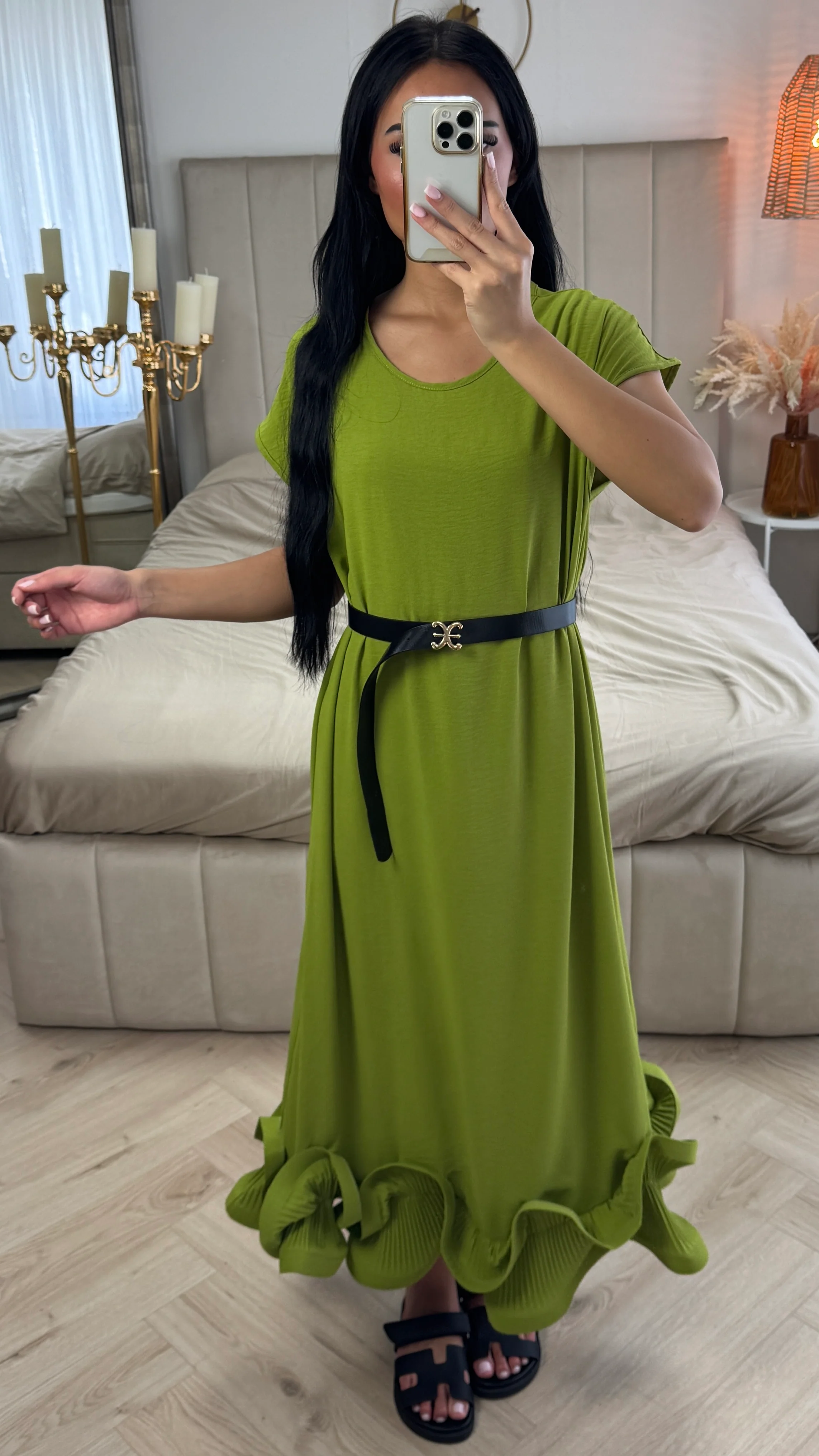 Maxi Jurk met Ruffle Zoom - Image 4