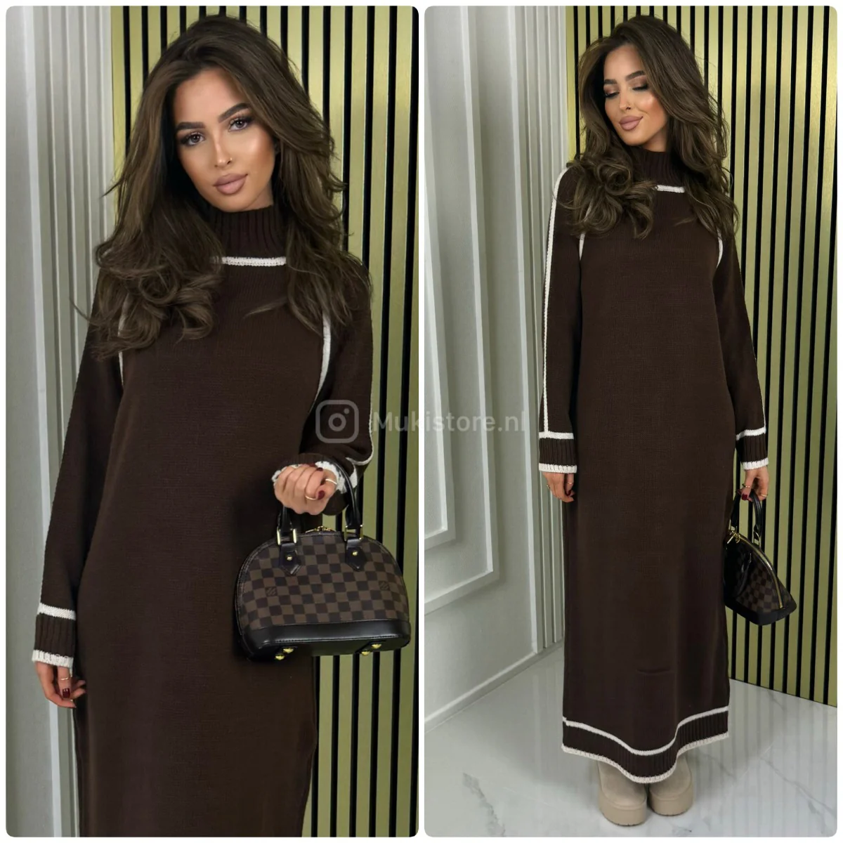 Maxi Knitwear Dress Line Details - Image 13