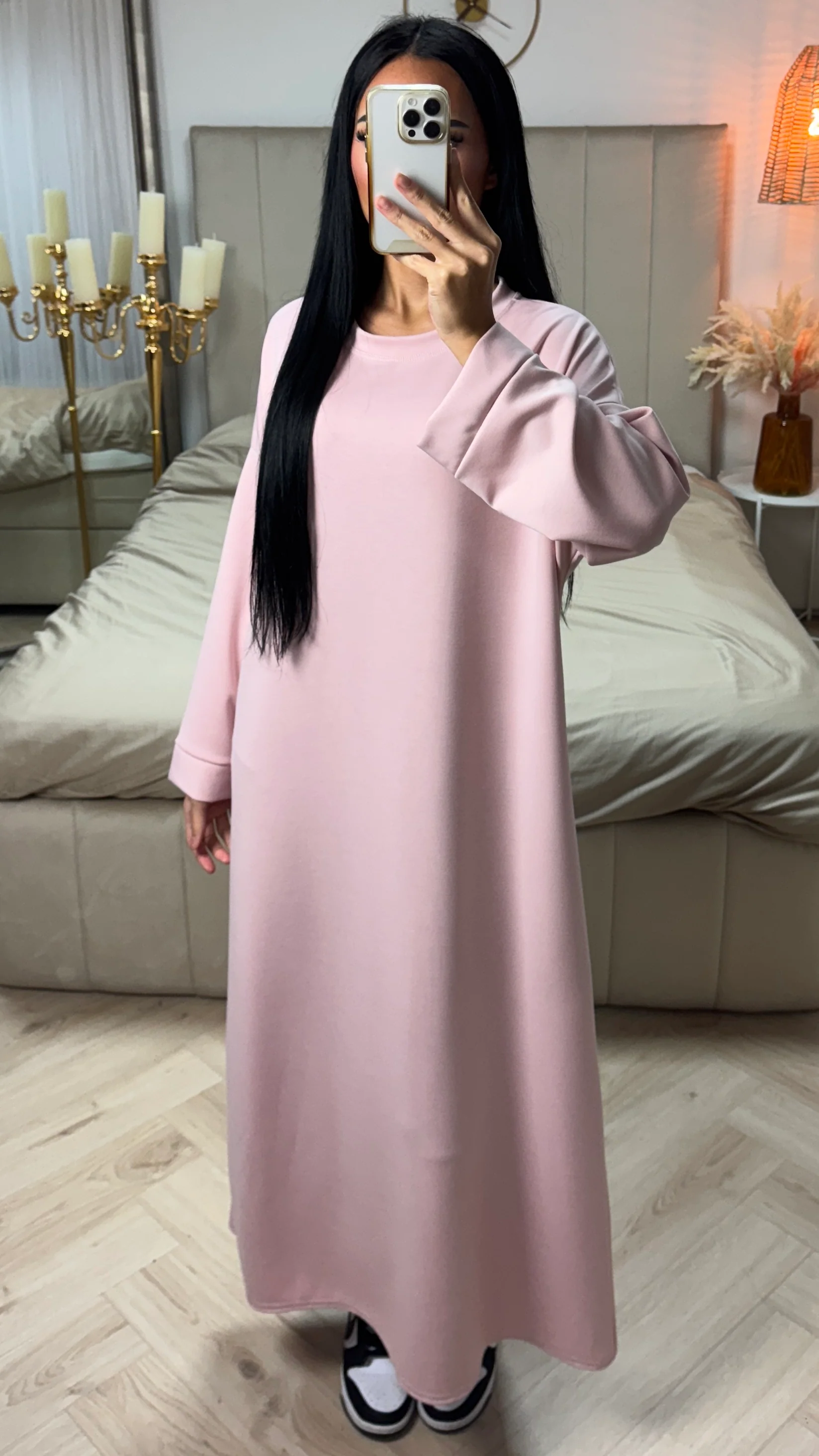 Maxi Sweater Dress met Lange Mouwen - Image 15