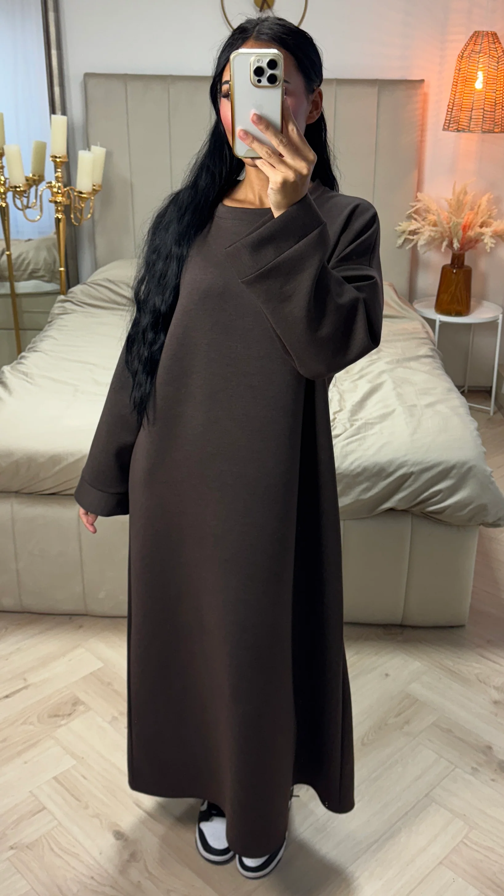 Maxi Sweater Dress met Lange Mouwen - Image 2