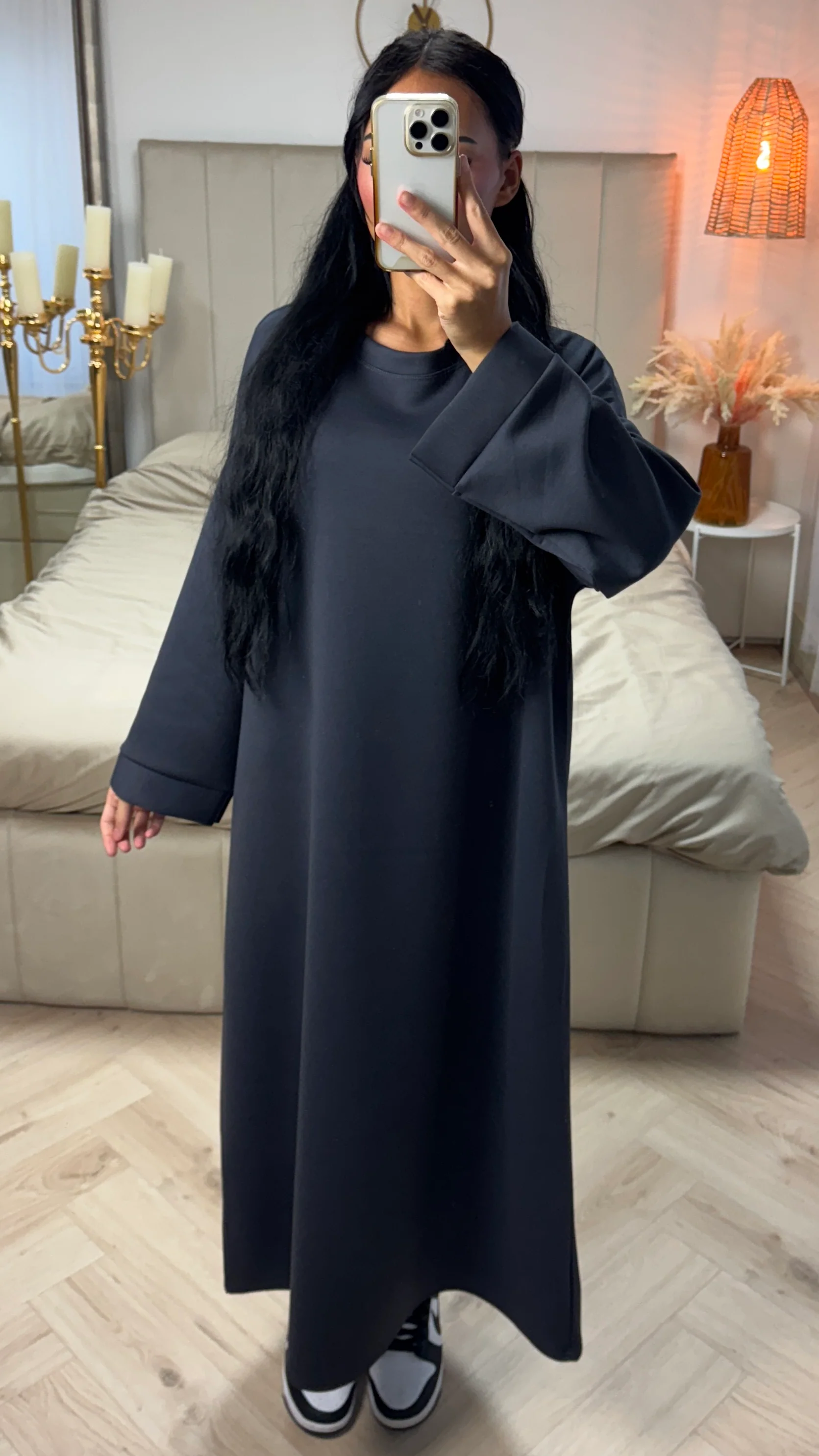 Maxi Sweater Dress met Lange Mouwen - Image 3