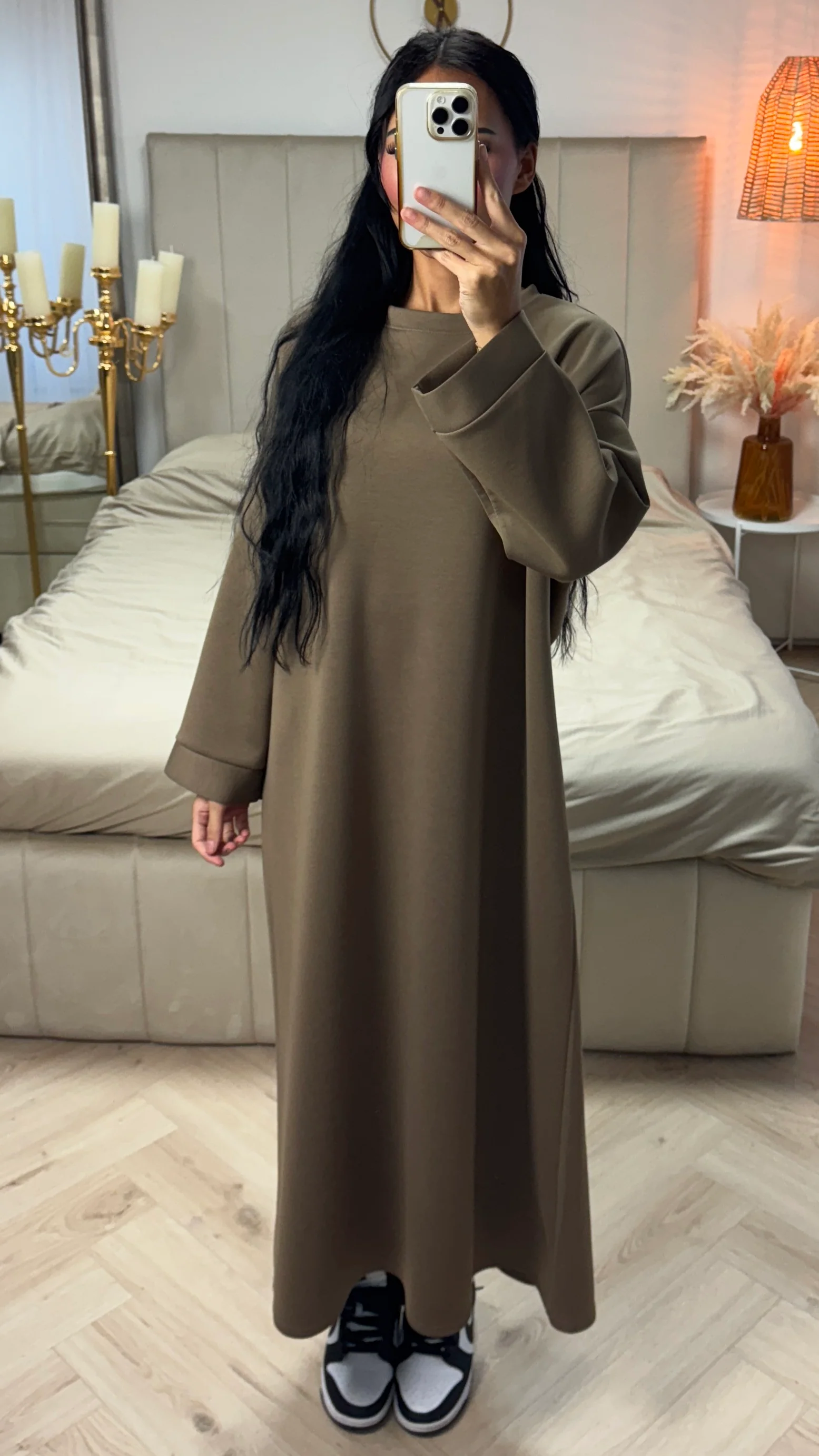 Maxi Sweater Dress met Lange Mouwen - Image 4