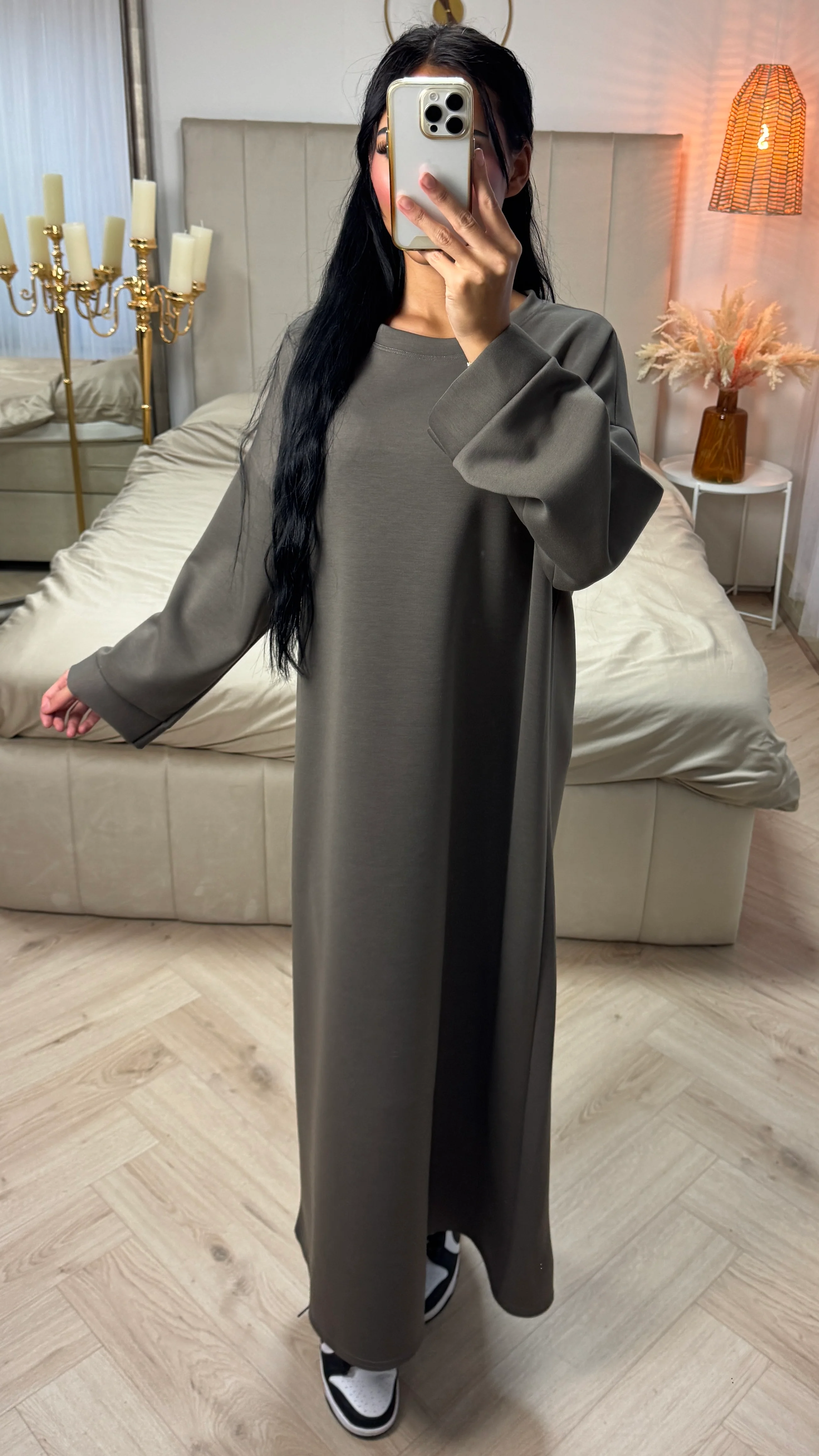 Maxi Sweater Dress met Lange Mouwen - Image 5