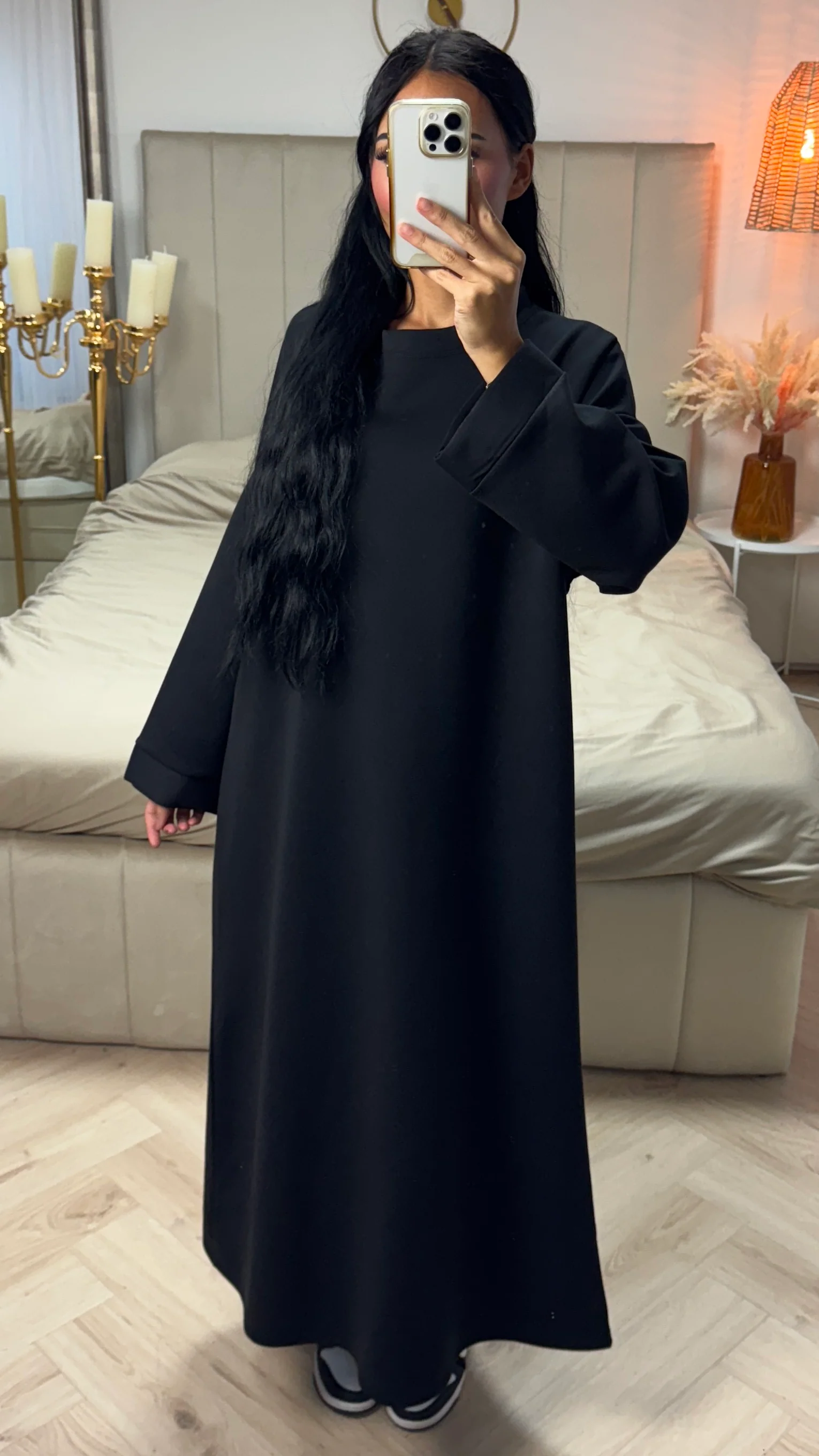Maxi Sweater Dress met Lange Mouwen - Image 6