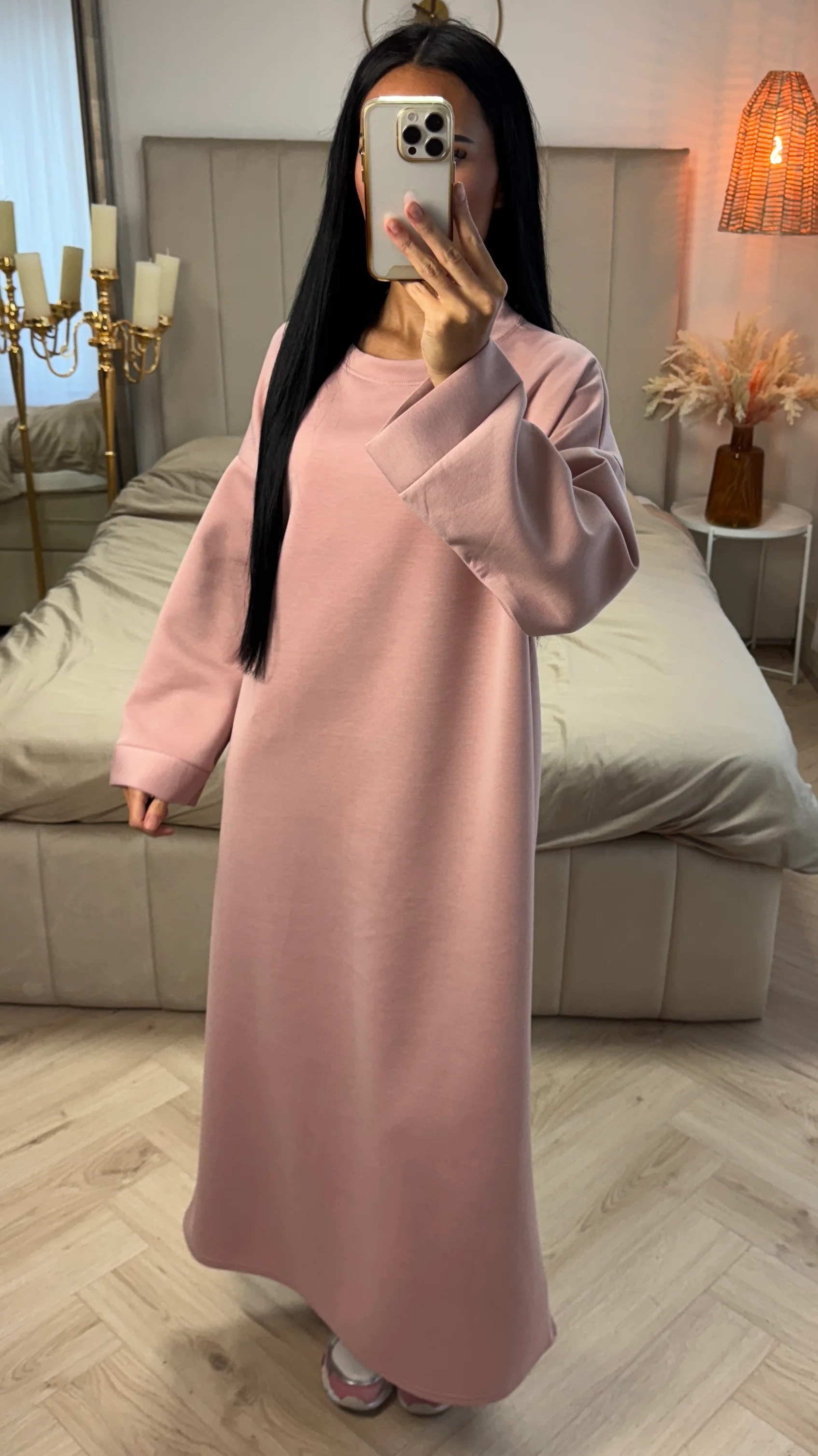 Maxi Sweater Dress met Lange Mouwen - Image 7