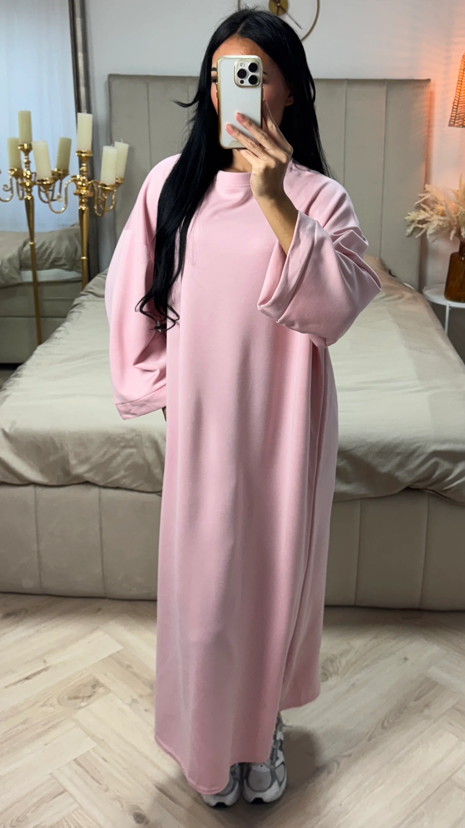 Maxi Sweater Dress met Rechte Pasvorm - Image 12