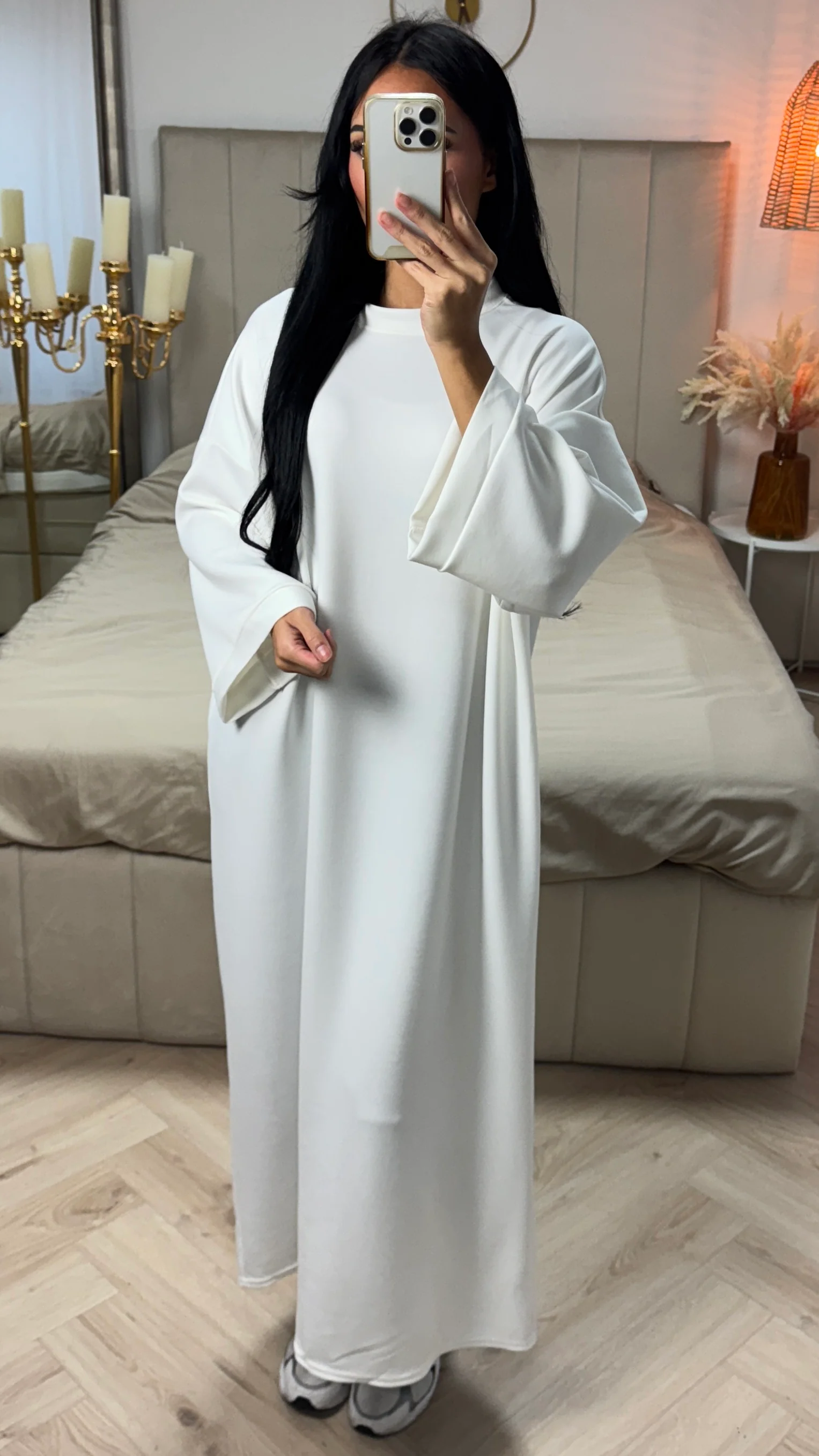 Maxi Sweater Dress met Rechte Pasvorm - Image 8