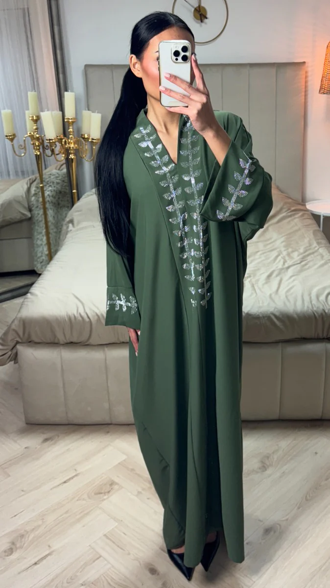 Oversized Abaya Glitter Design - Image 10