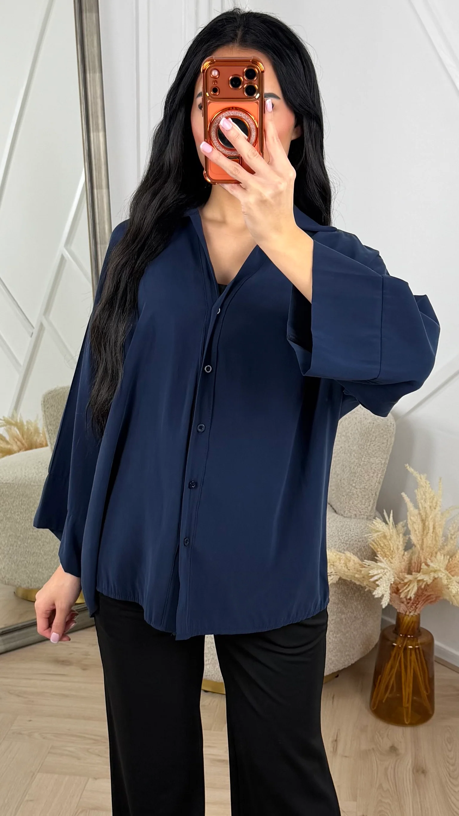 Oversized Blouse met Wijde Mouwen - Image 9