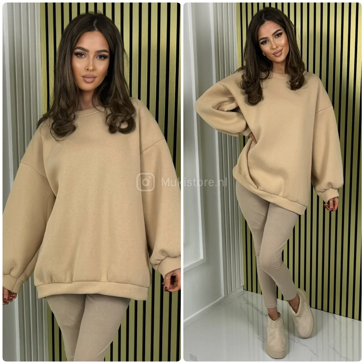 Oversized Sweater 75 CM ! + Legging Set 2024 - Image 4