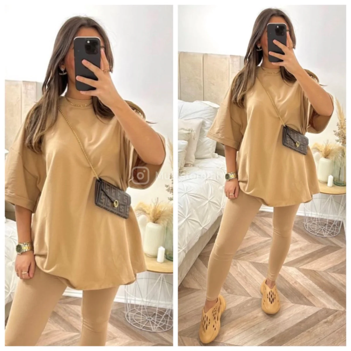 Oversized Tee + Legging Set Basic - Image 12
