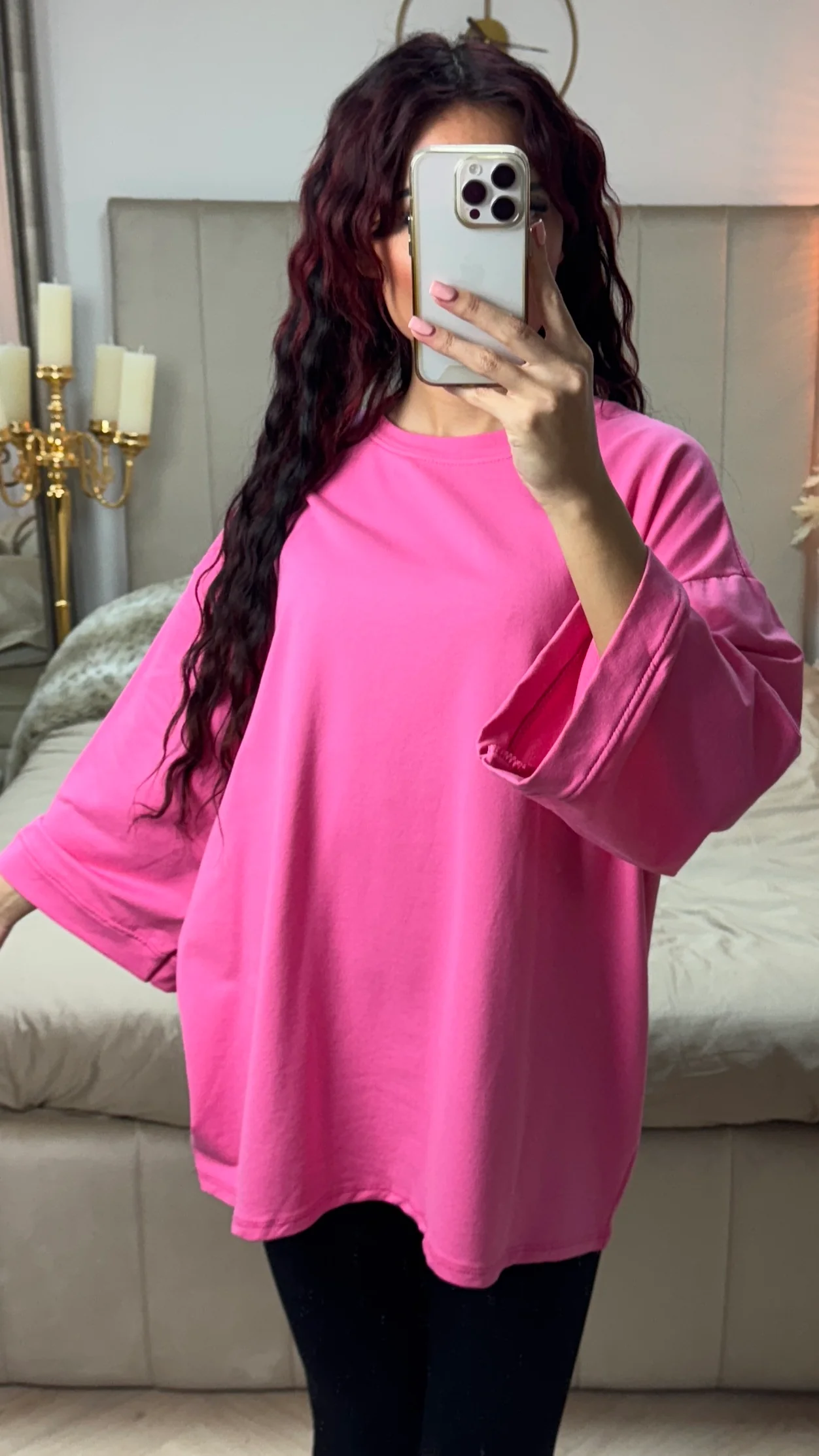 Oversized Terry Cotton T-Shirt - Image 5