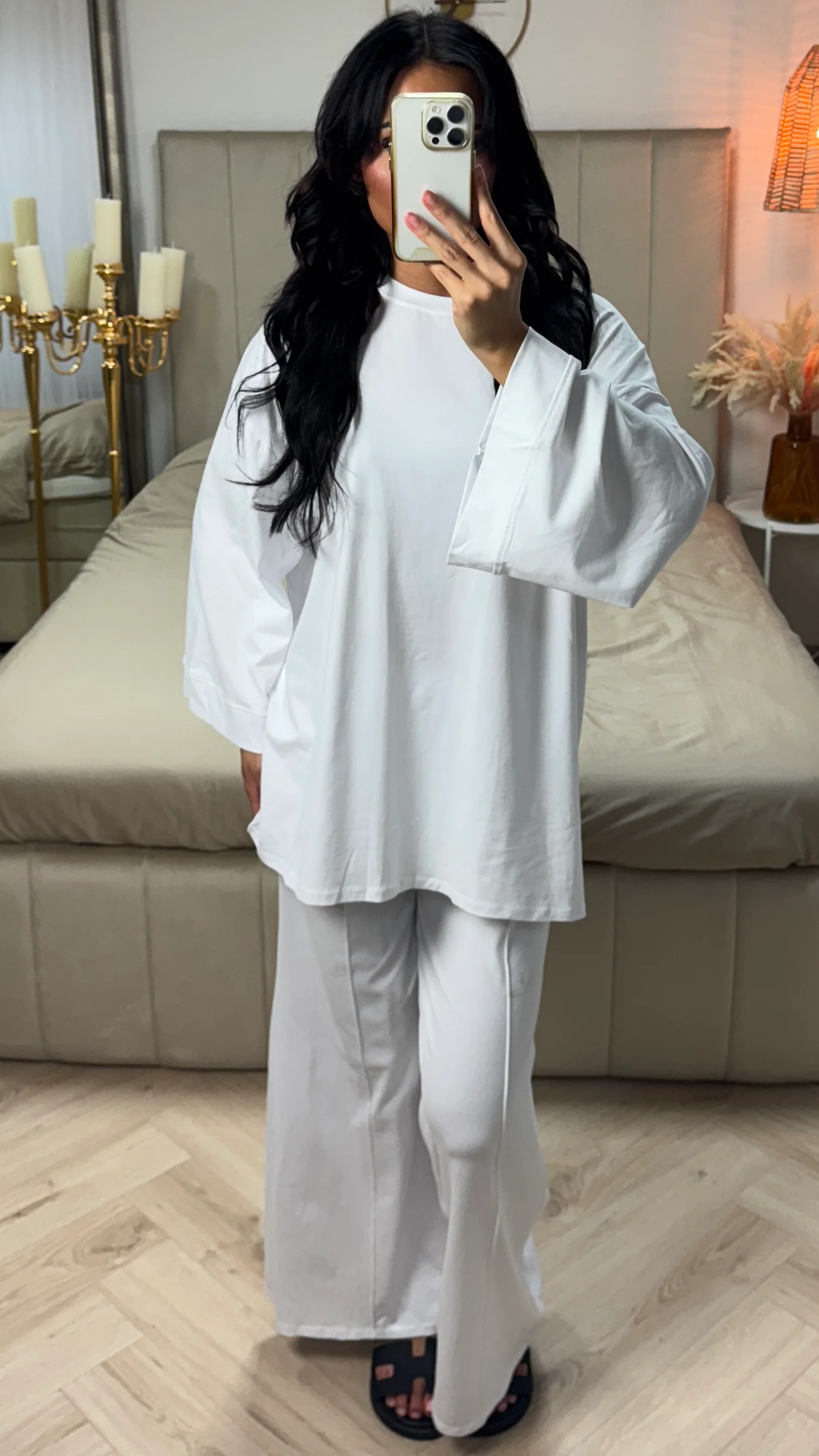 Oversized Top en Broek Set met Lange Mouwen - Image 2
