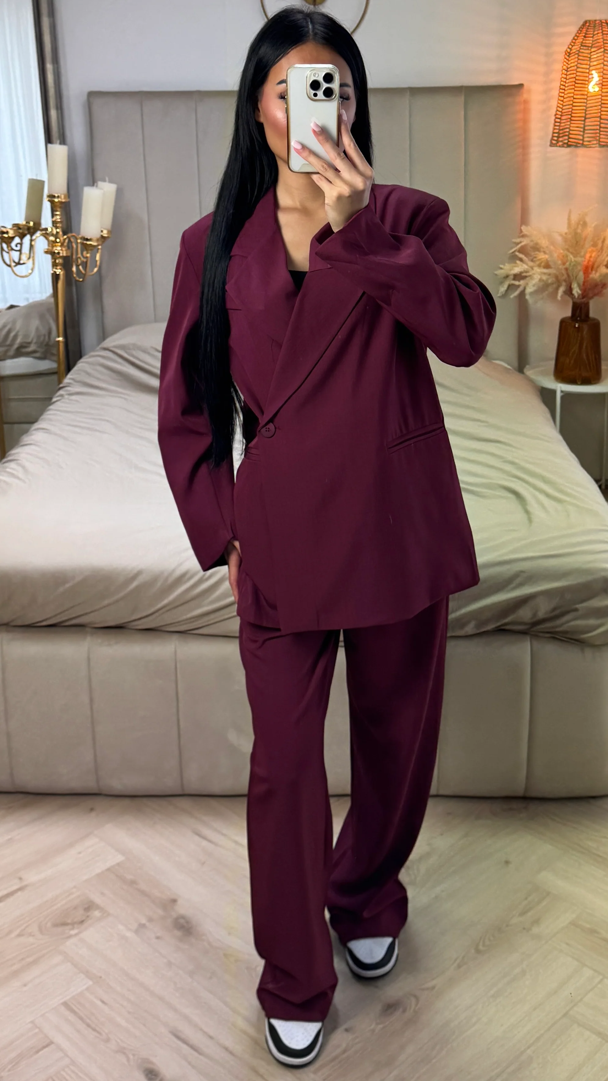 Oversized Two-Piece Blazer Set