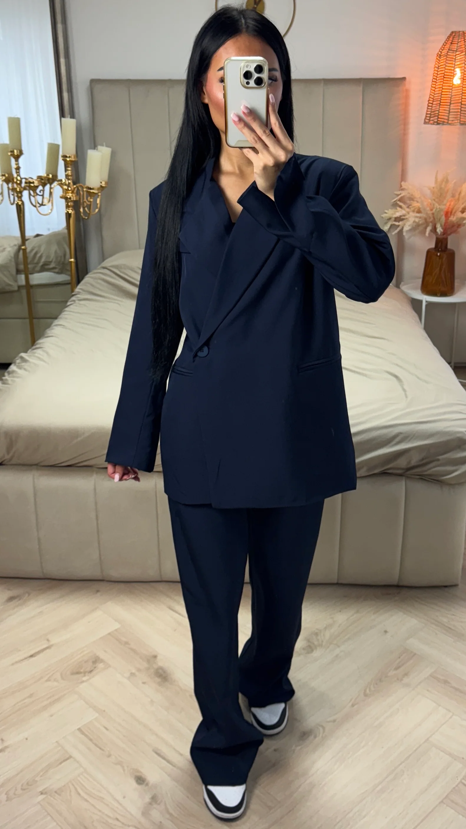 Oversized Two-Piece Blazer Set - Image 5