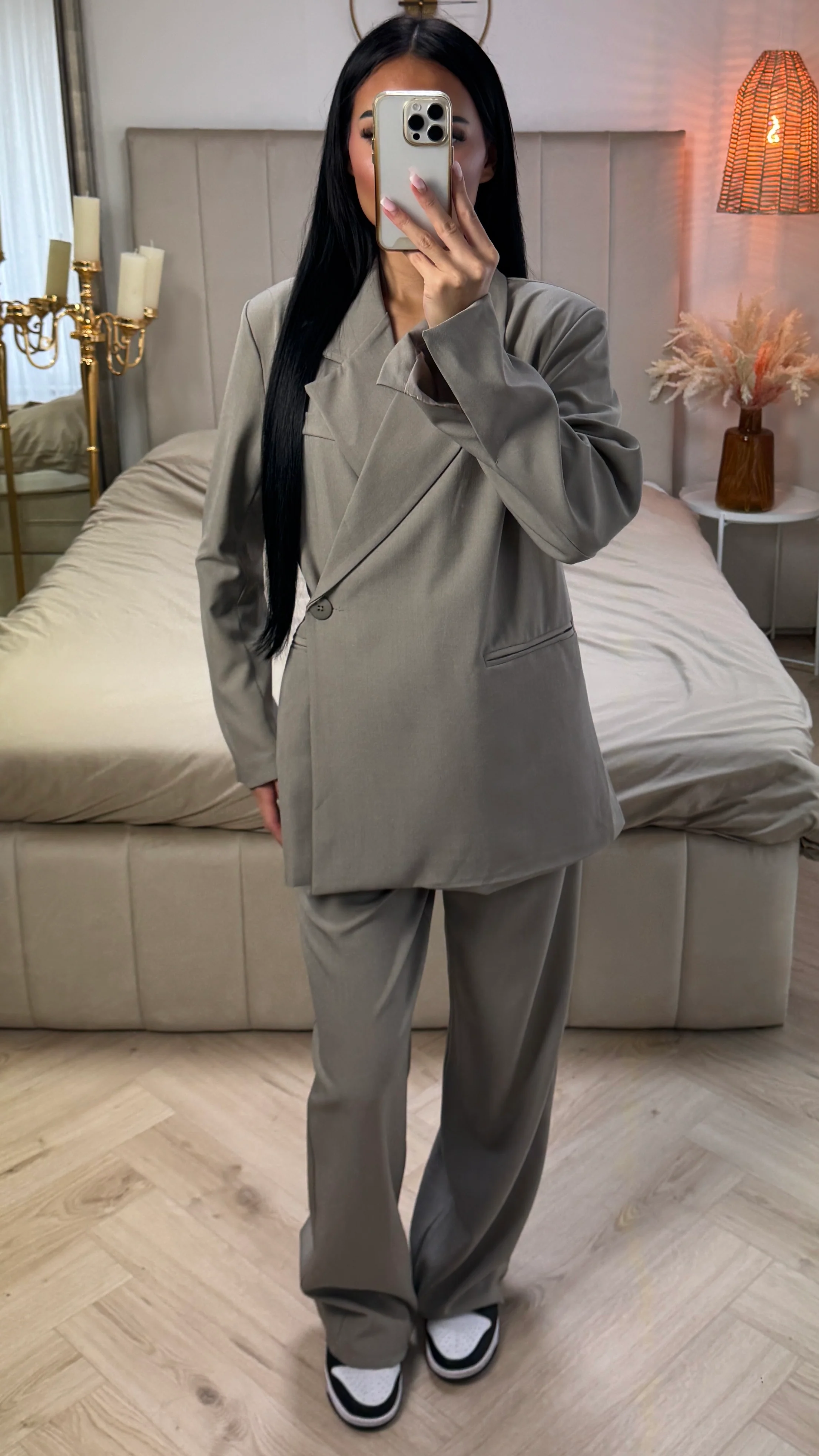 Oversized Two-Piece Blazer Set - Image 8