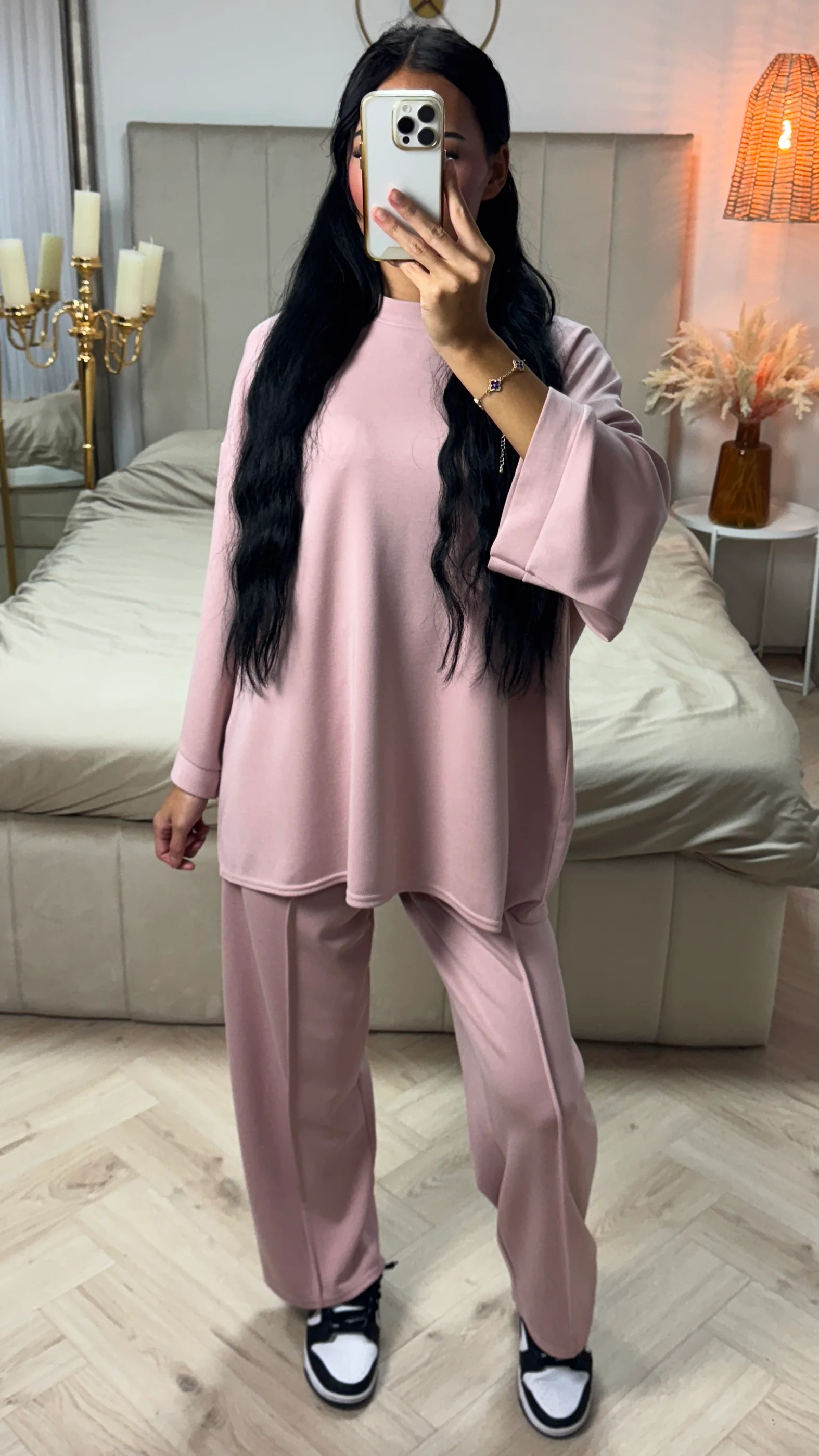 PRE ORDER Oversized Two-Piece Set met Wijde Mouwen WORDT 10-07 VERZONDEN - Image 11