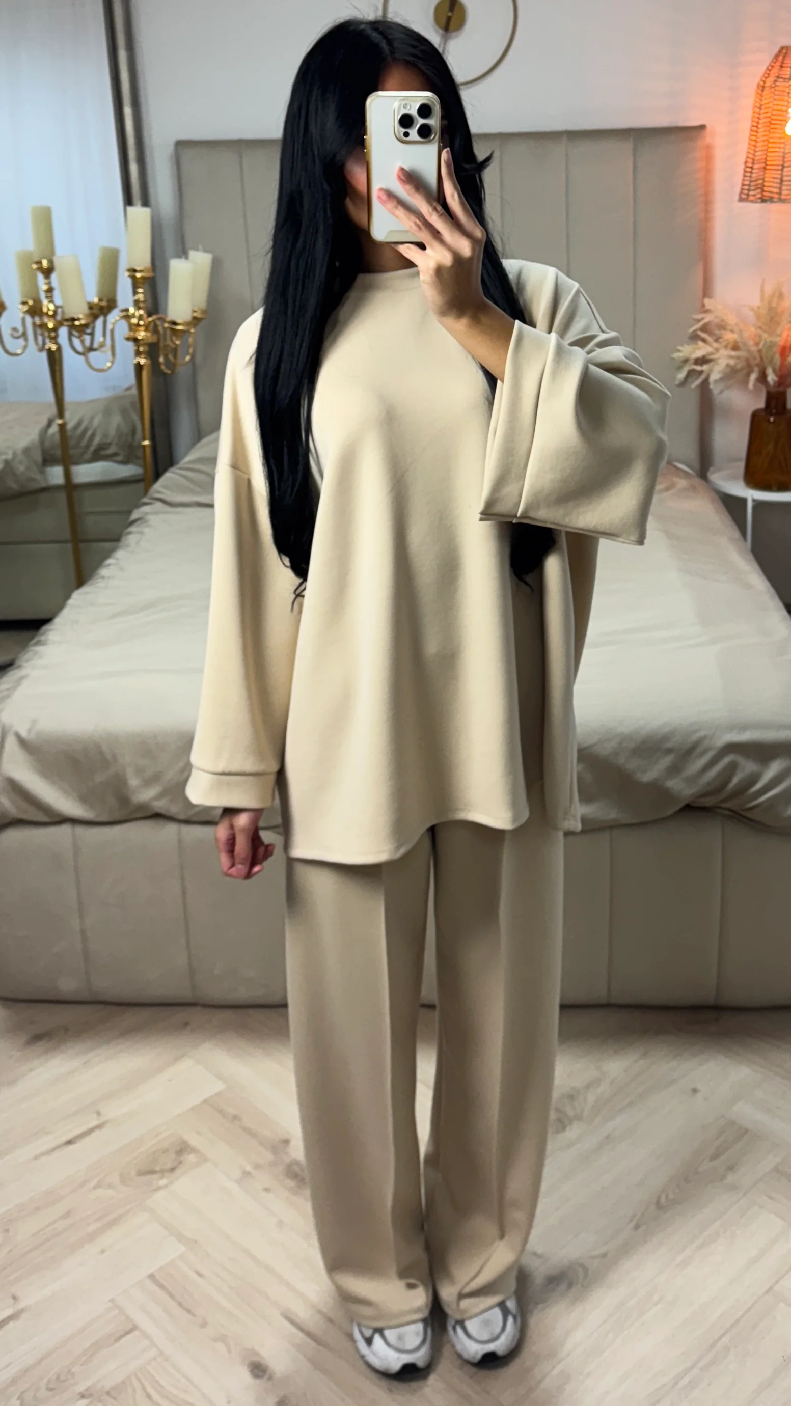 PRE ORDER Oversized Two-Piece Set met Wijde Mouwen WORDT 10-07 VERZONDEN - Image 19