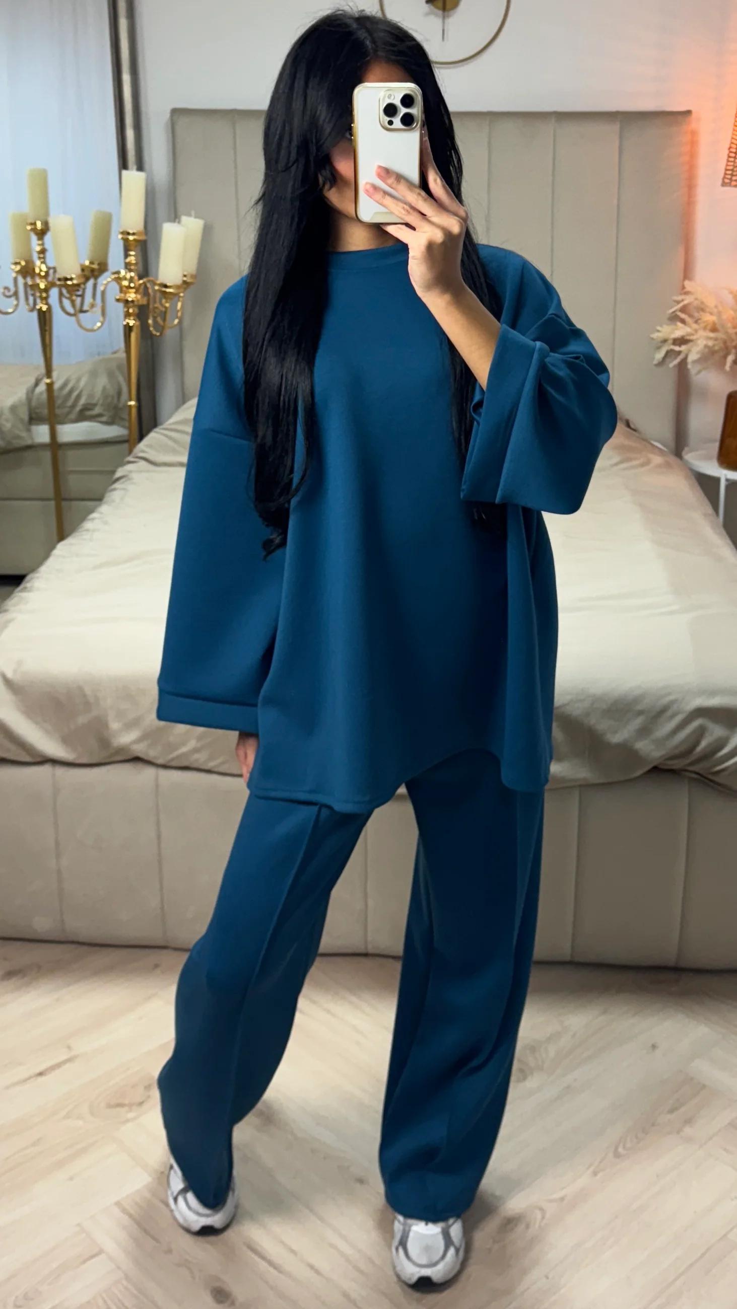 PRE ORDER Oversized Two-Piece Set met Wijde Mouwen WORDT 10-07 VERZONDEN - Image 20